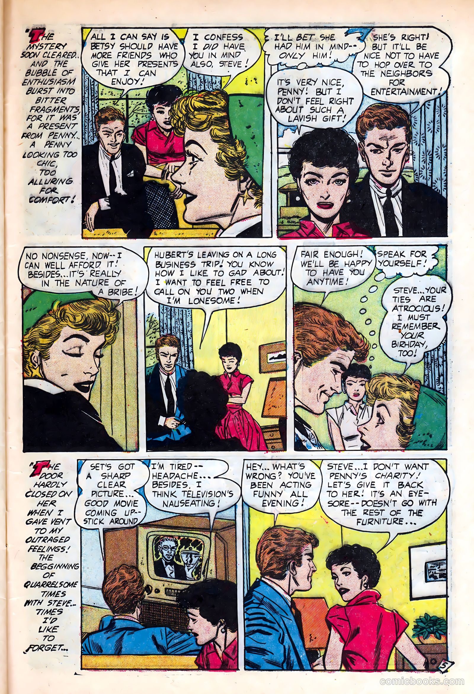 Intimate Love #28 (1954) — page 29 of 38