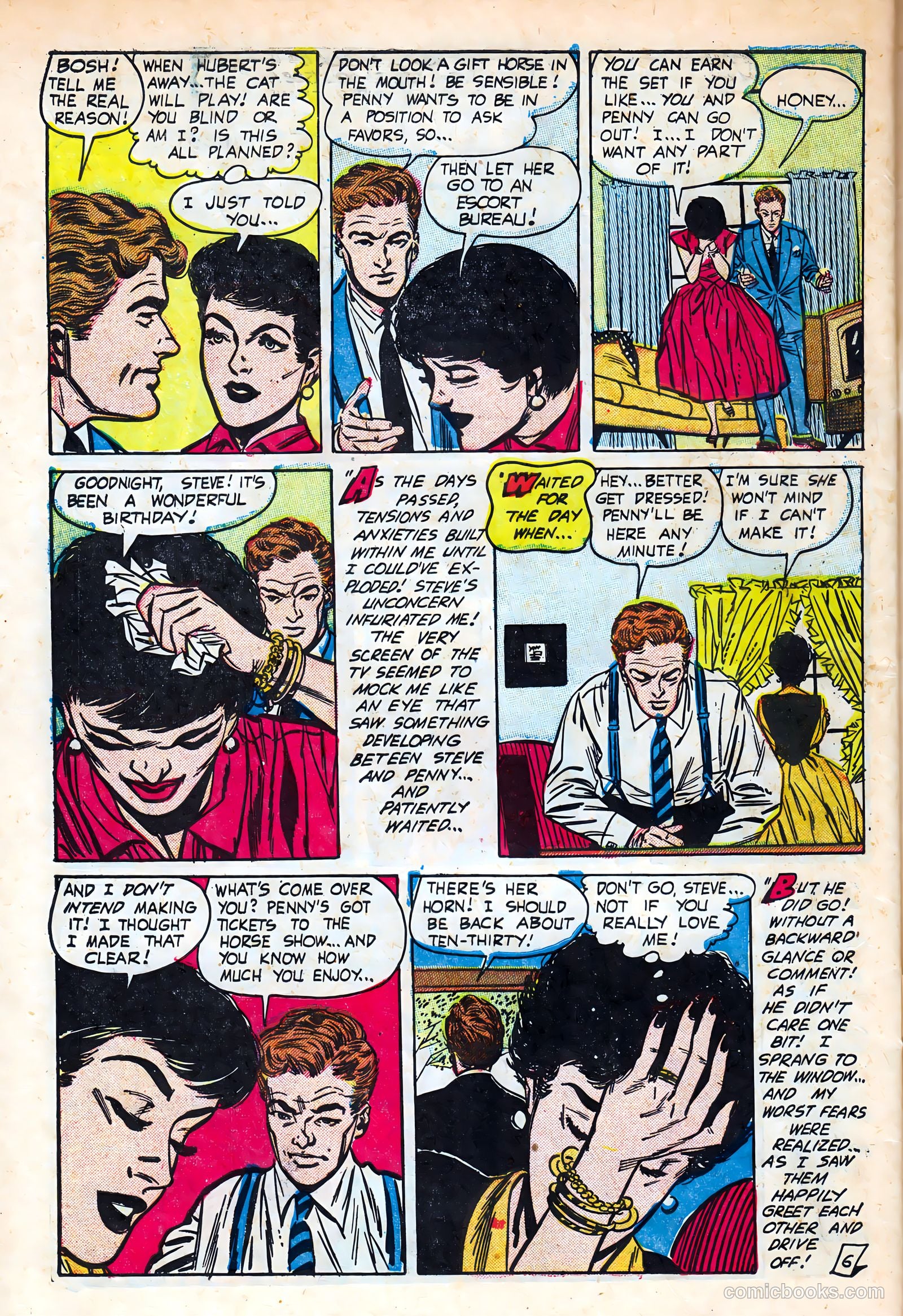 Intimate Love #28 (1954) — page 30 of 38