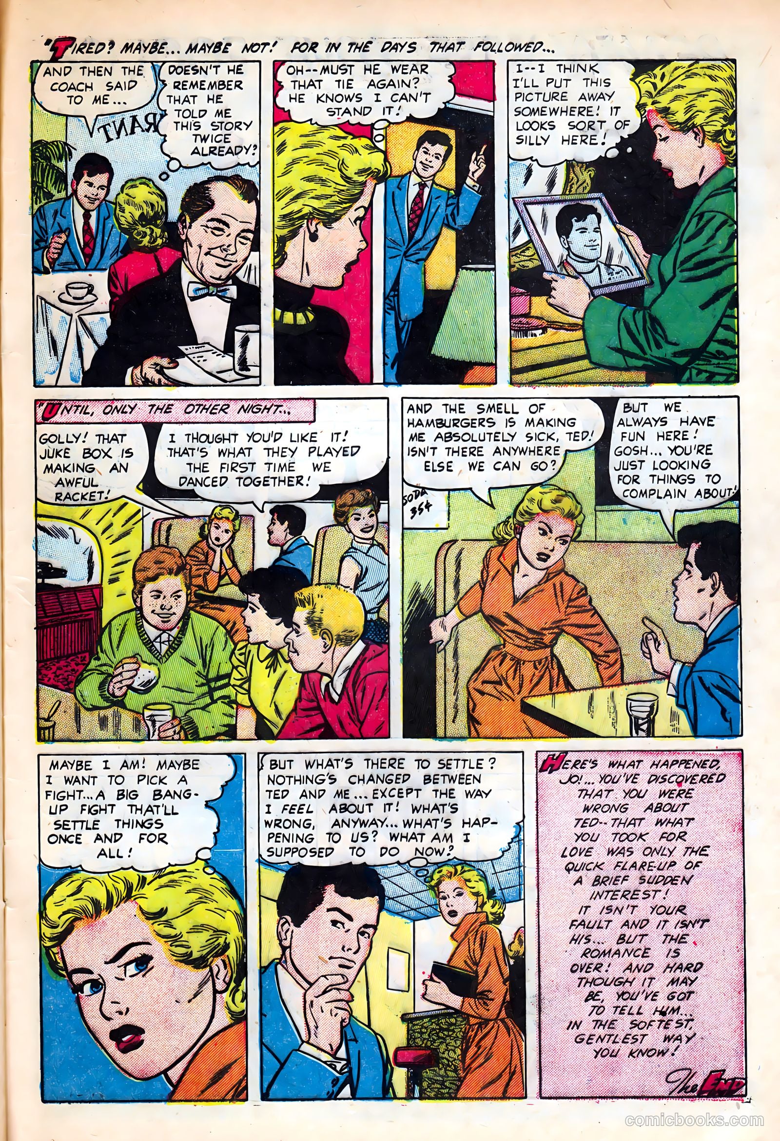 Intimate Love #28 (1954) — page 33 of 38