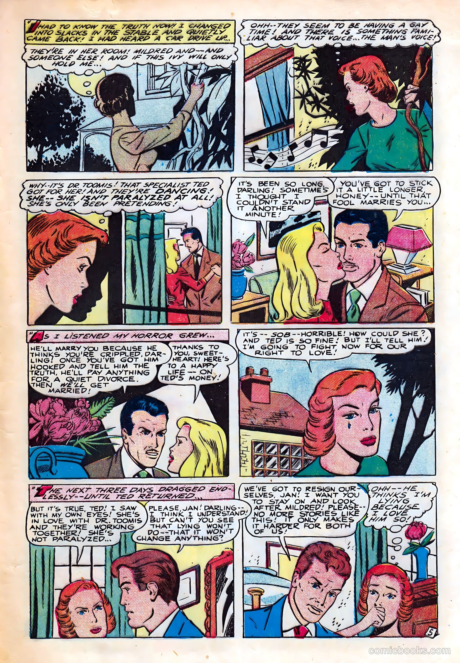 Intimate Love #5 (1950) — page 7 of 36