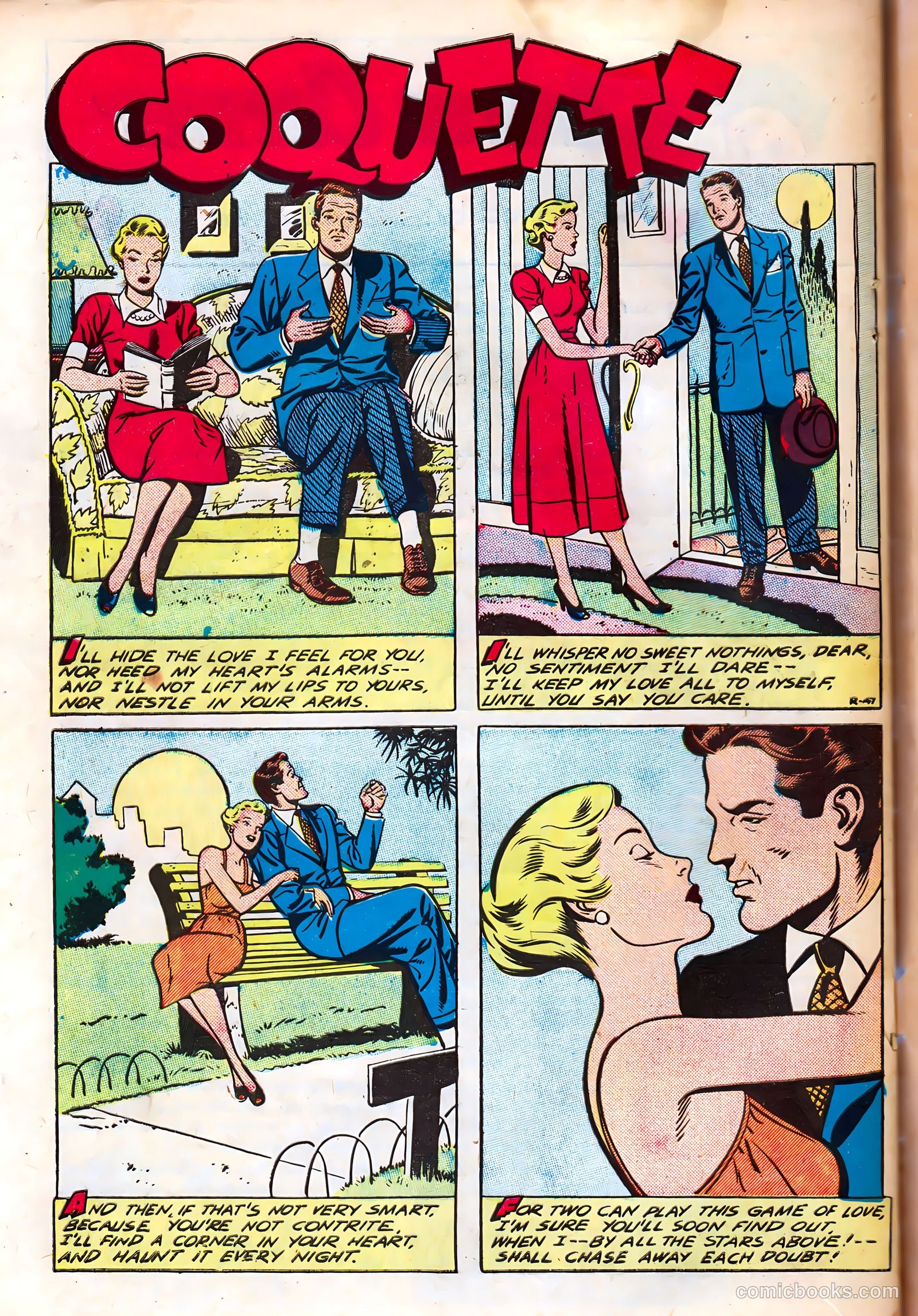 Intimate Love #5 (1950) — page 34 of 36