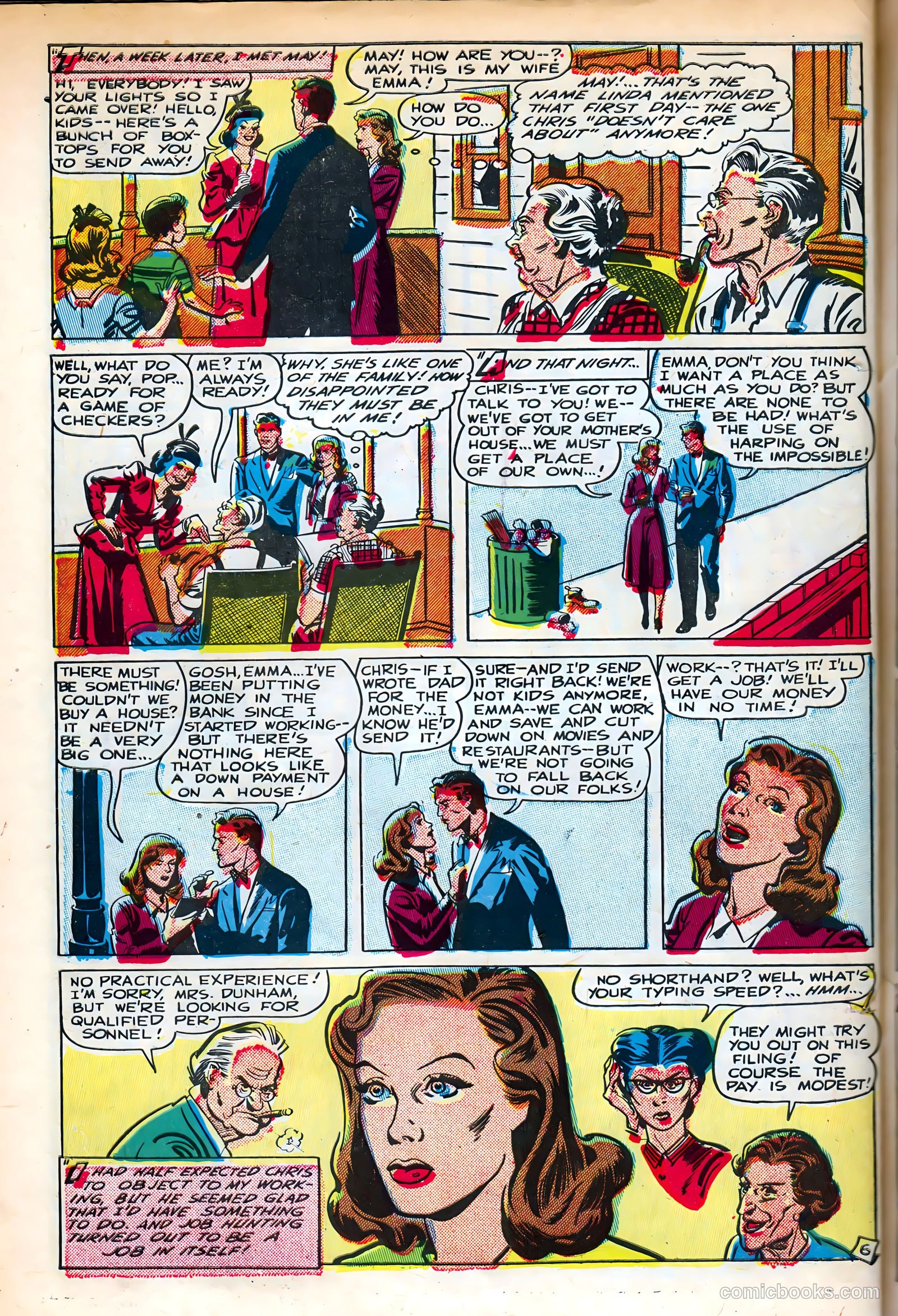 Intimate Love #6 (1950) — page 8 of 53