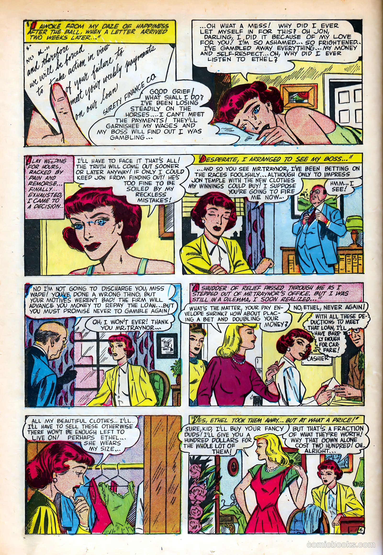Intimate Love #6 (1950) — page 34 of 53