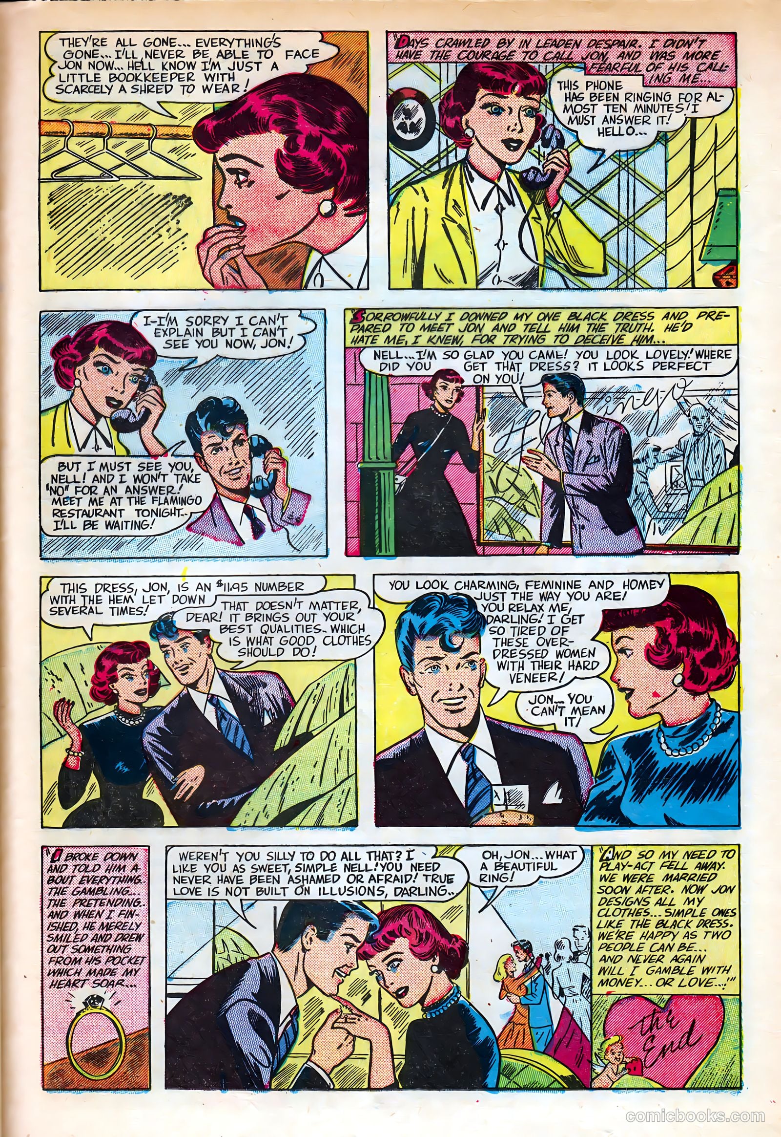 Intimate Love #6 (1950) — page 35 of 53