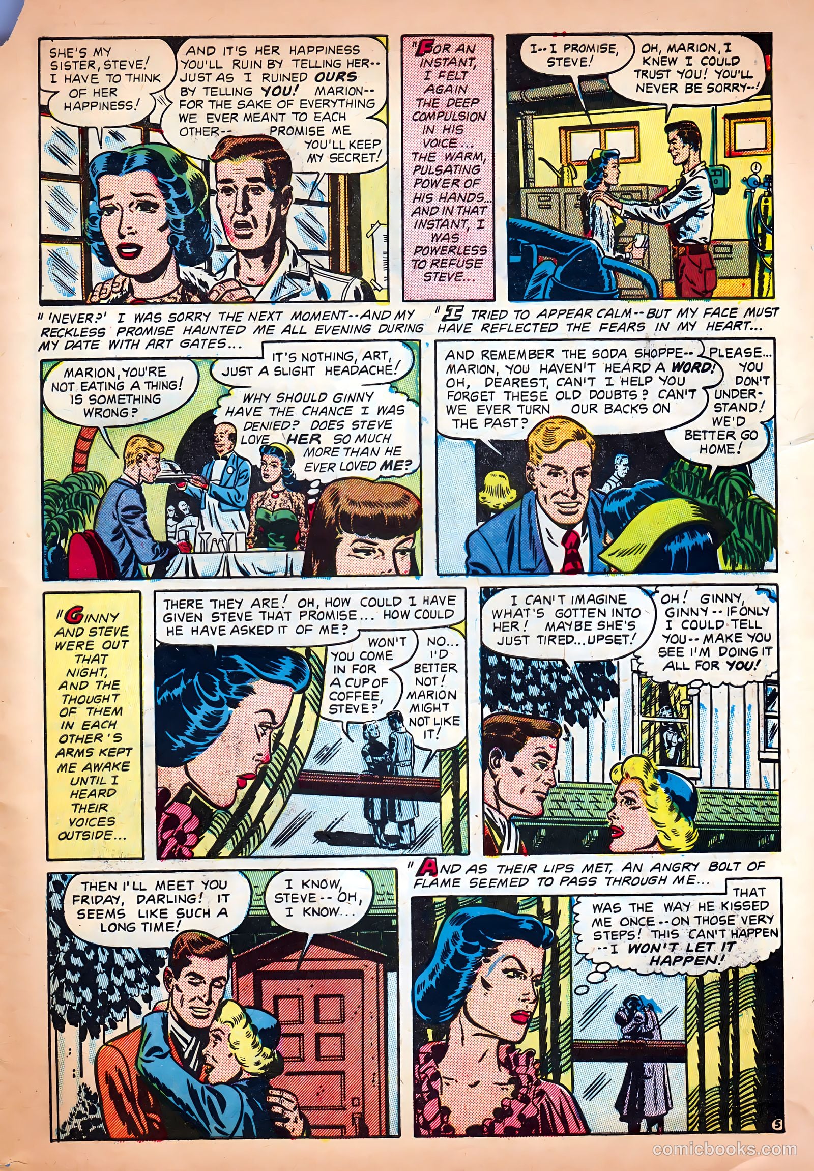 Intimate Love #7 (1950) — page 7 of 36