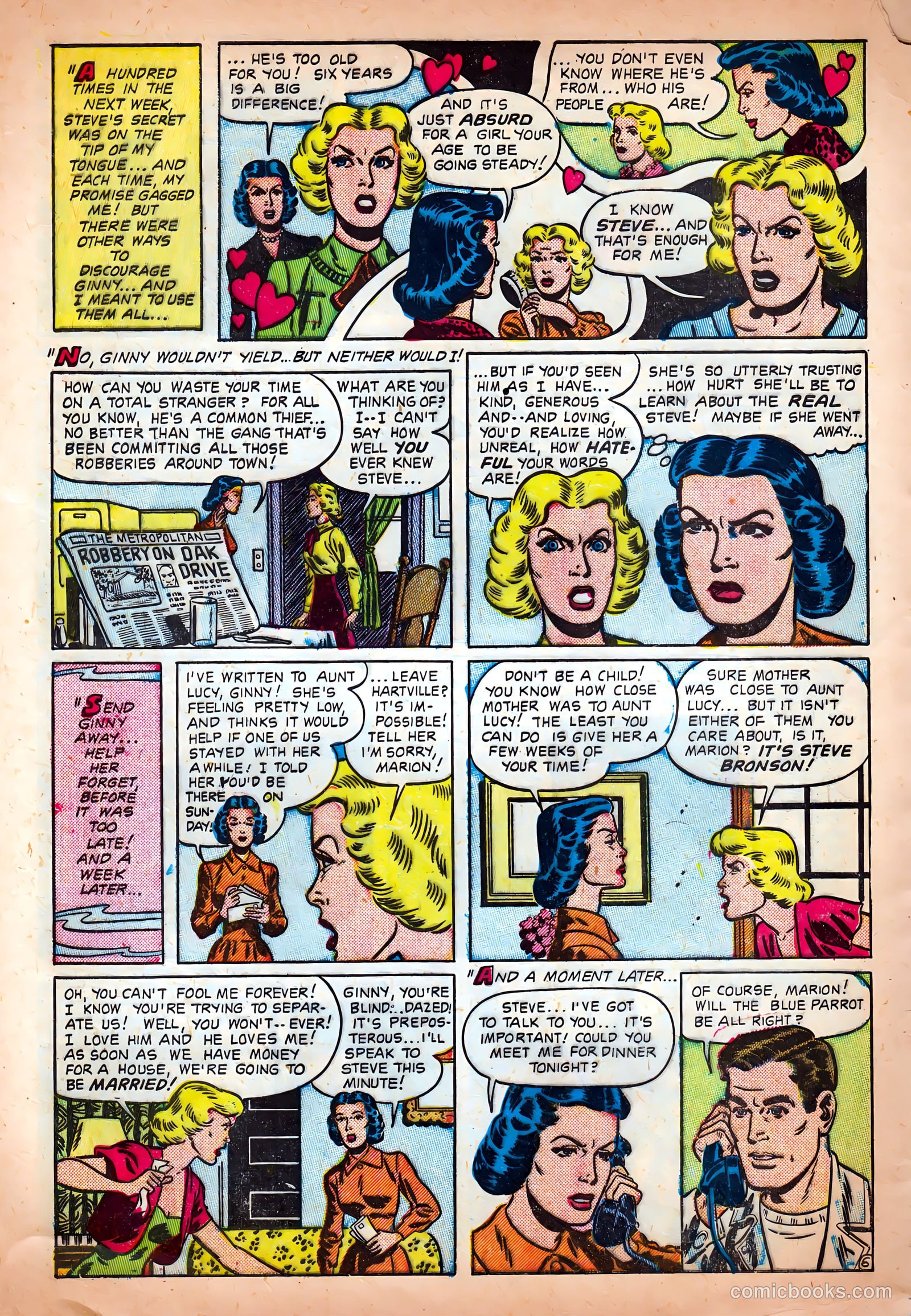 Intimate Love #7 (1950) — page 8 of 36