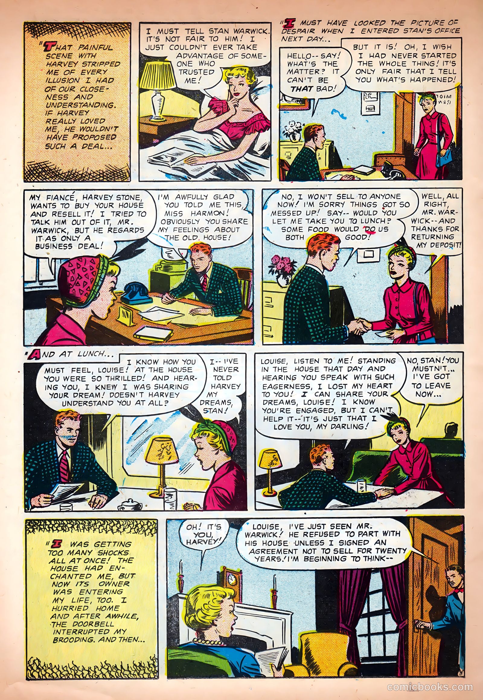 Intimate Love #7 (1950) — page 22 of 36
