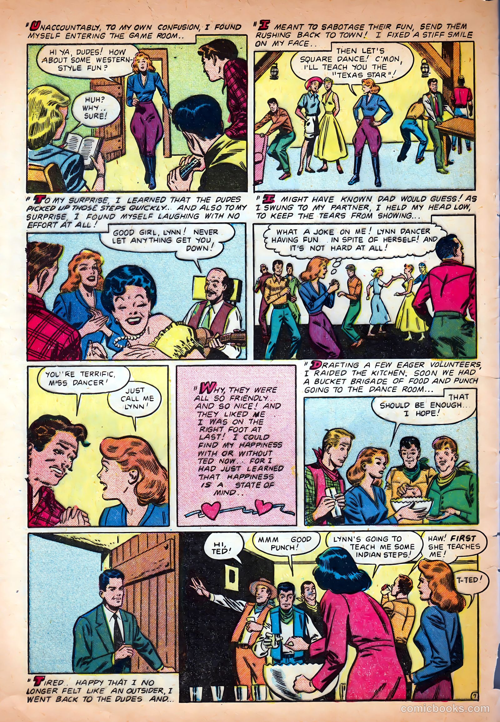 Intimate Love #7 (1950) — page 32 of 36