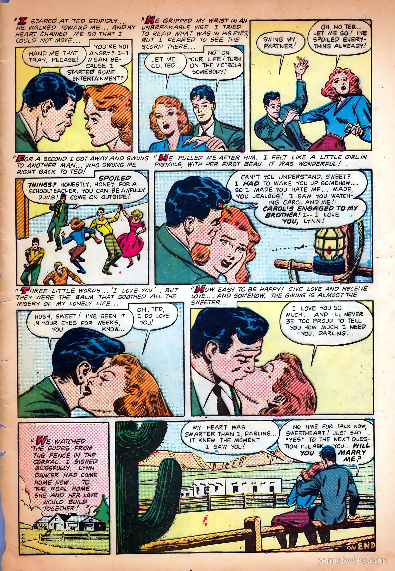 Intimate Love #7 (1950) — page 33 of 36