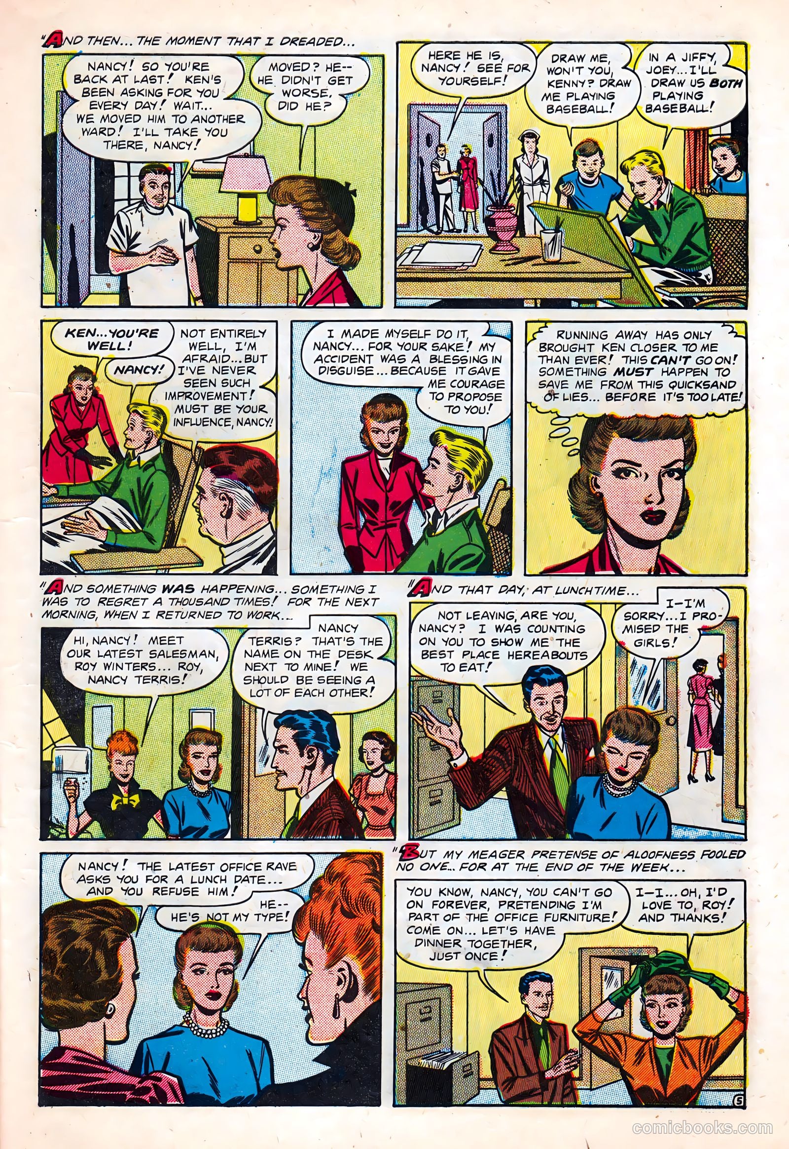 Intimate Love #8 (1950) — page 7 of 36