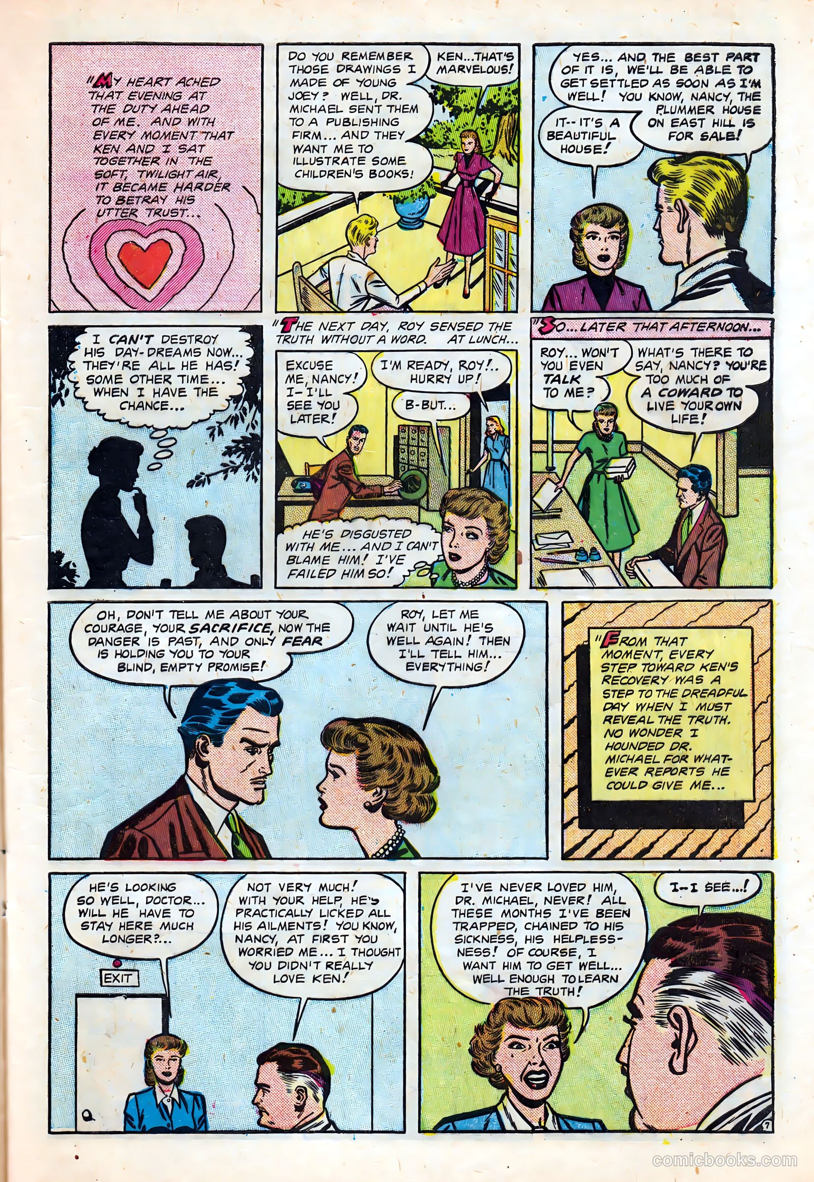 Intimate Love #8 (1950) — page 9 of 36