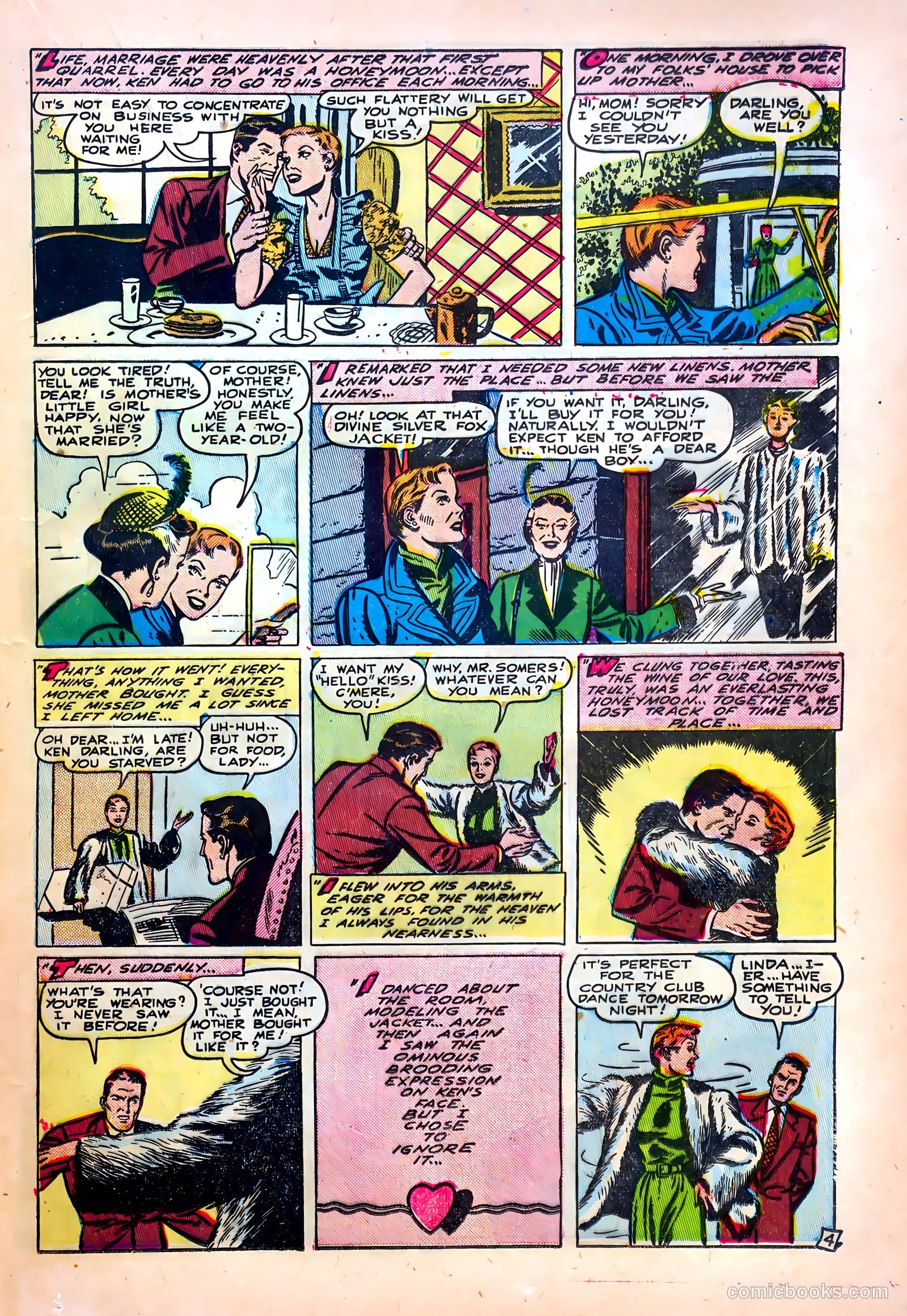 Intimate Love #8 (1950) — page 21 of 36