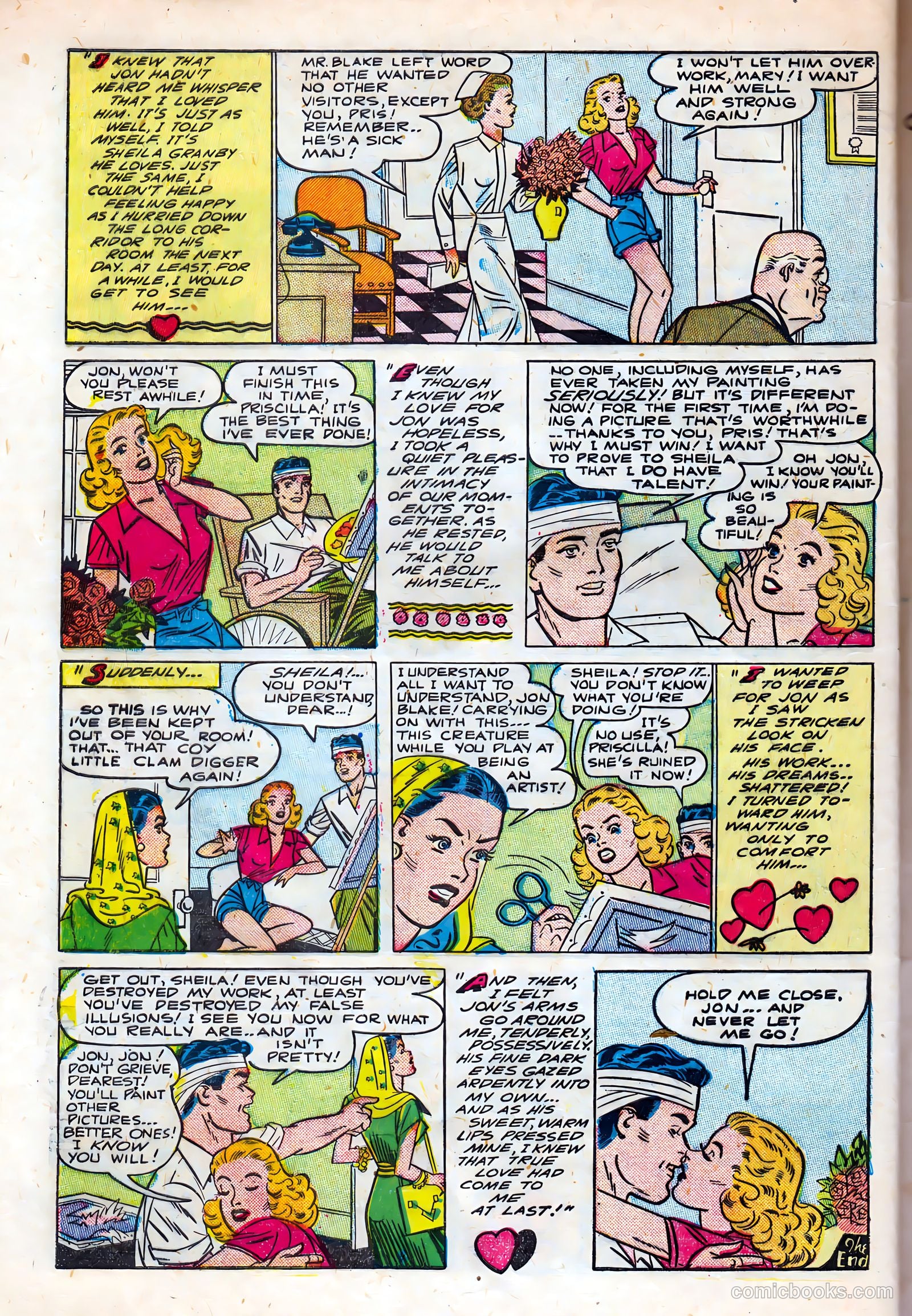 Intimate Love #8 (1950) — page 32 of 36