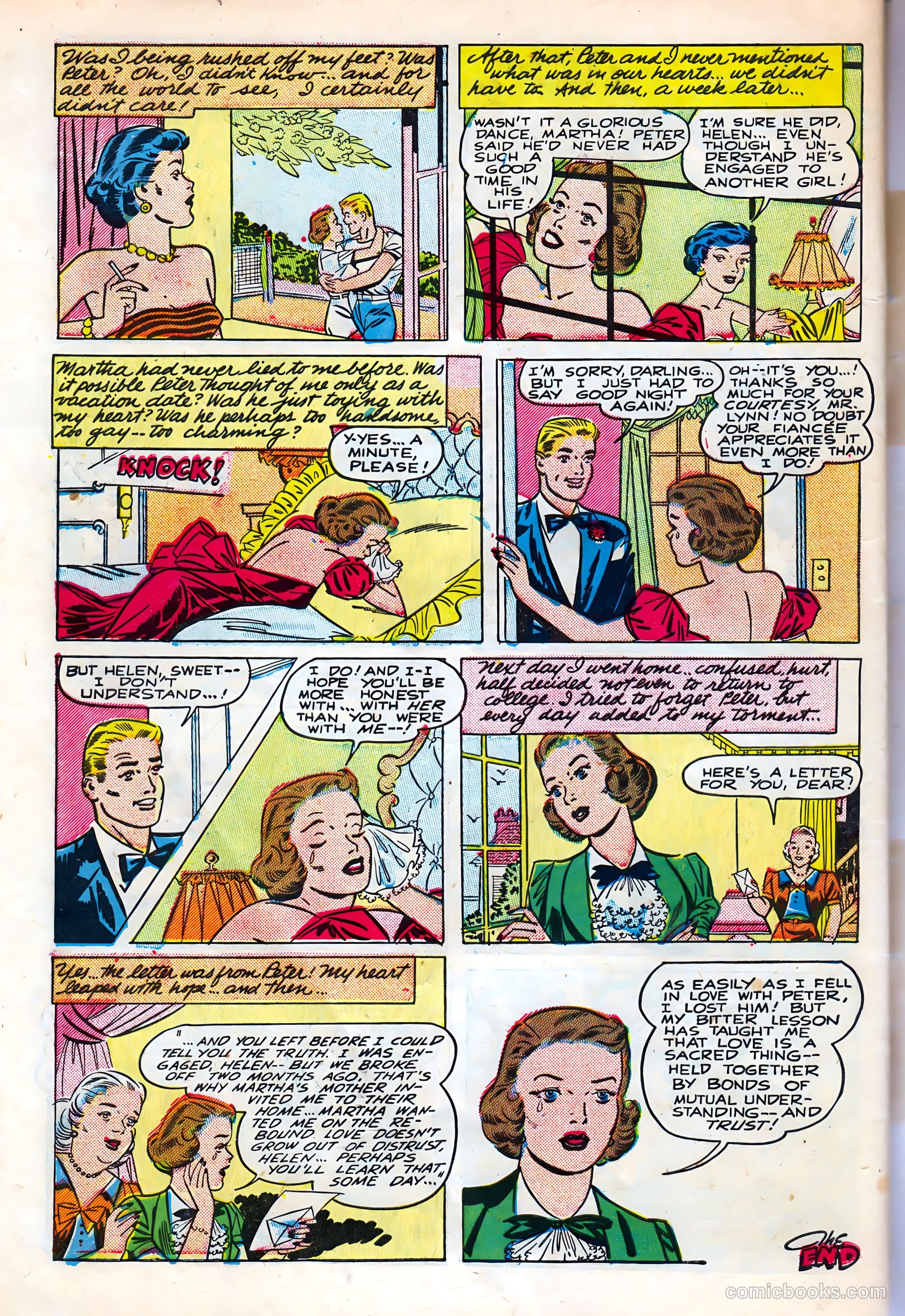 Intimate Love #8 (1950) — page 34 of 36