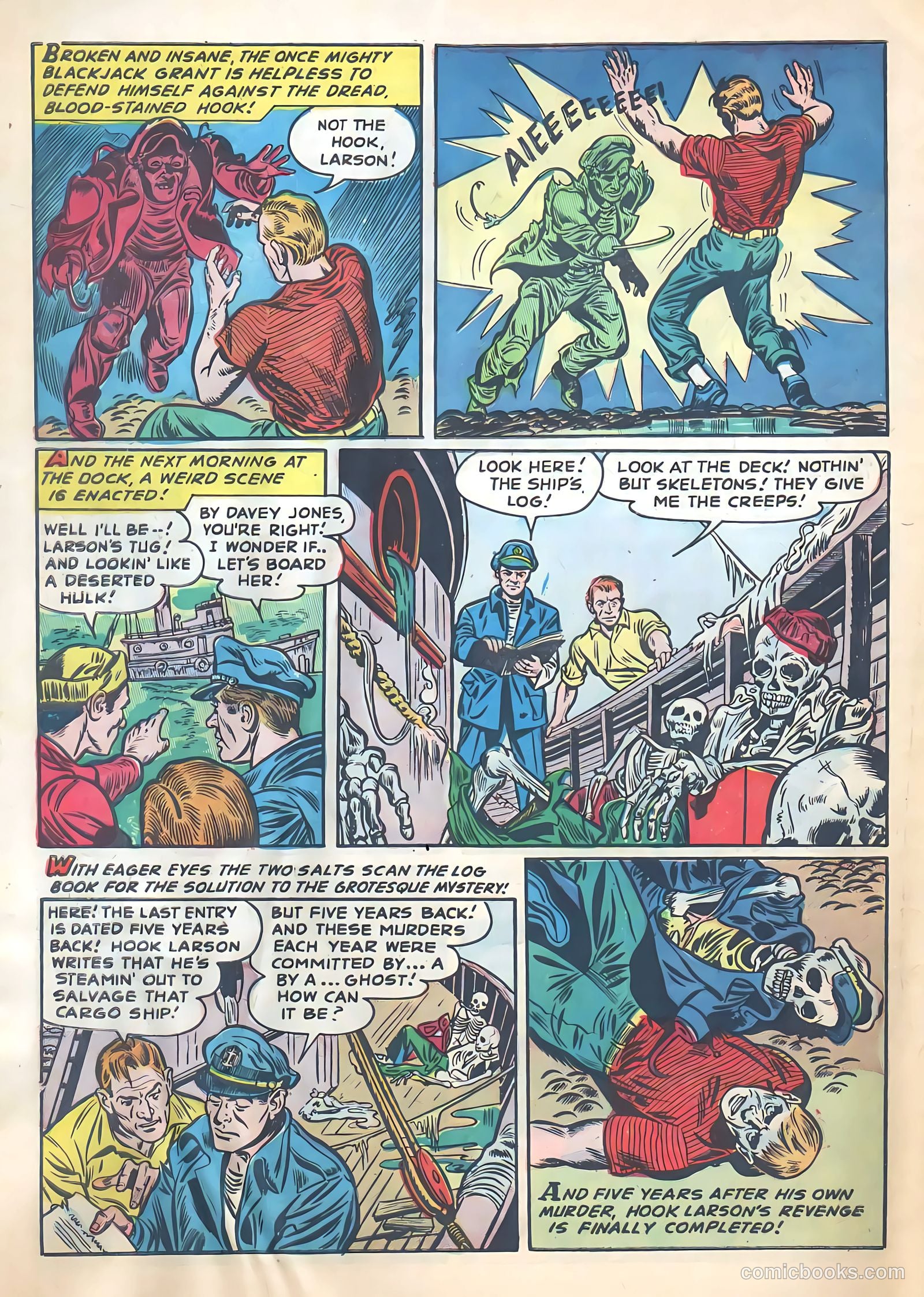 Intrigue #1 (1955) — page 32 of 36