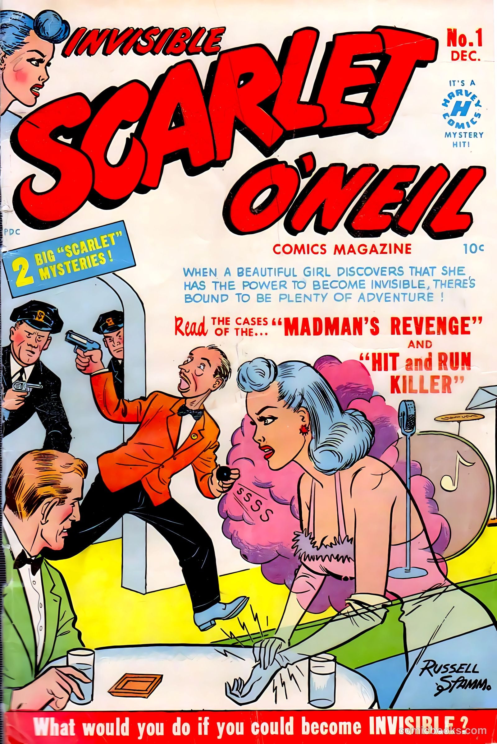 Invisible Scarlet O'Neil #1 cover