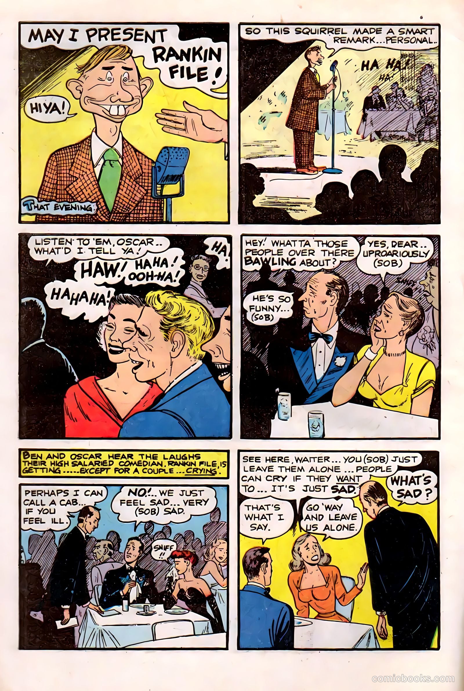 Invisible Scarlet O'Neil #1 (1950) — page 4 of 35