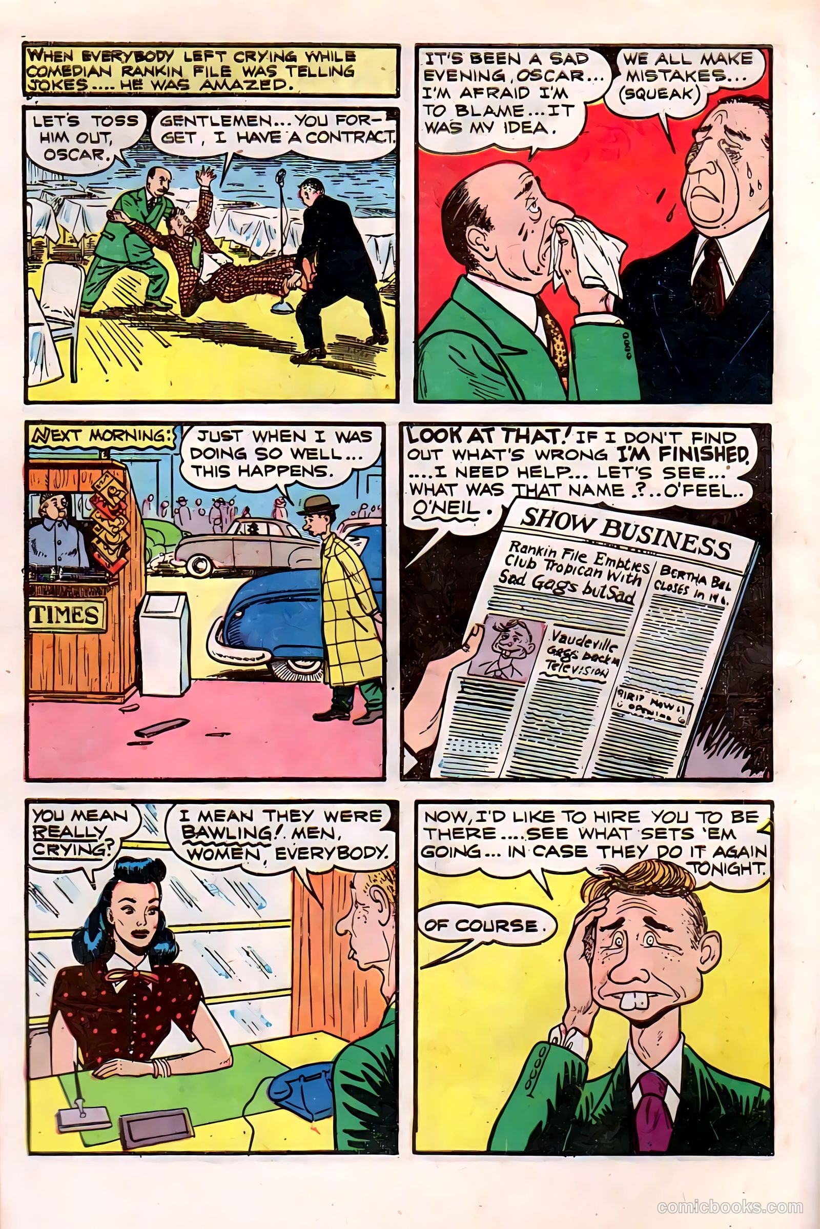 Invisible Scarlet O'Neil #1 (1950) — page 6 of 35