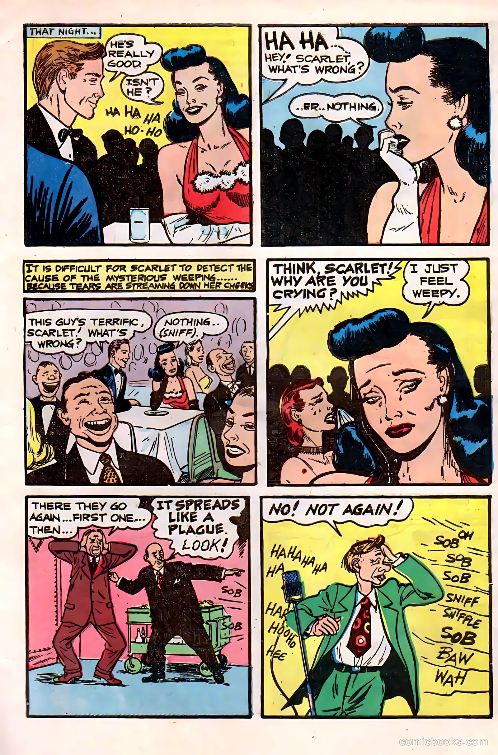 Invisible Scarlet O'Neil #1 (1950) — page 7 of 35