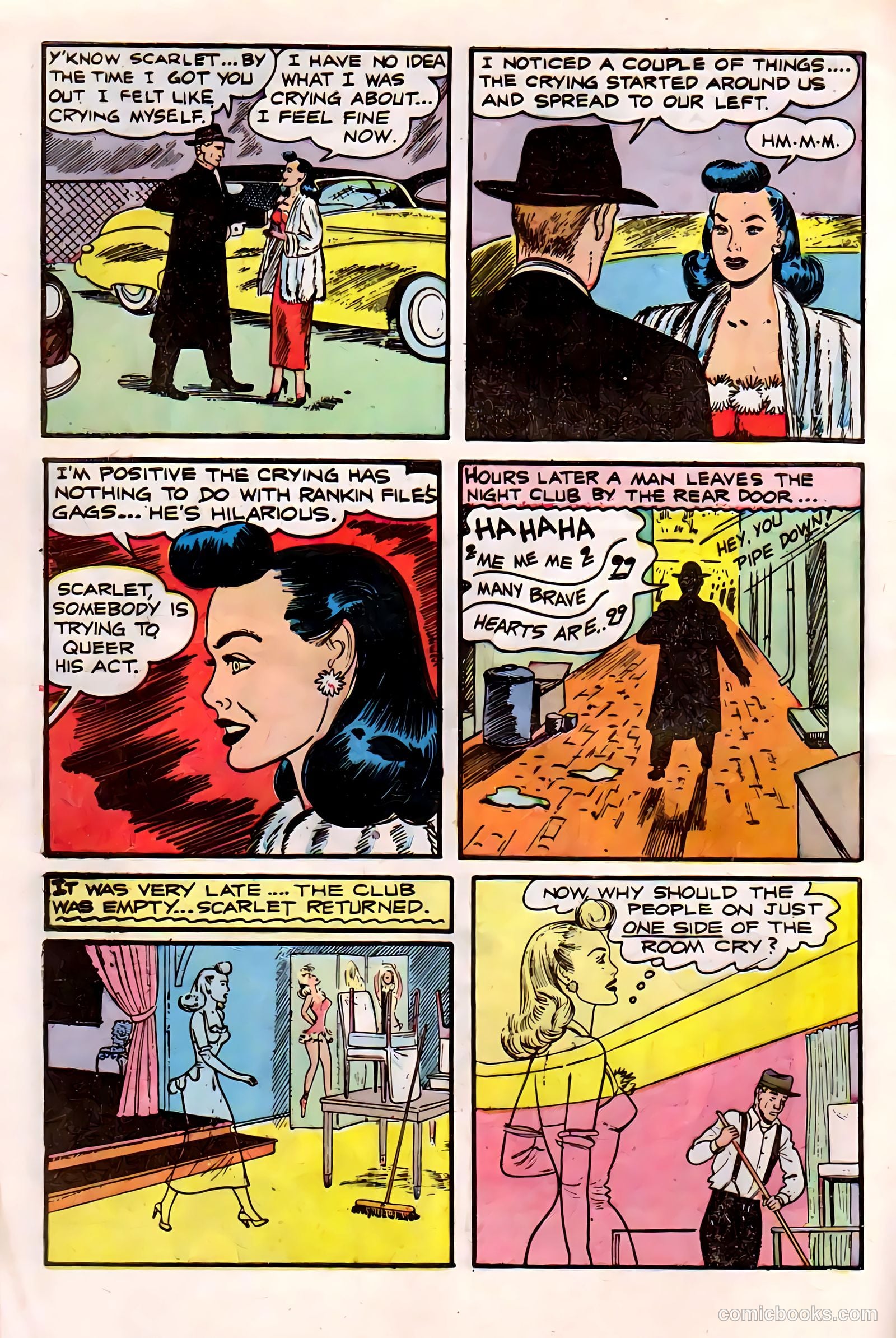 Invisible Scarlet O'Neil #1 (1950) — page 8 of 35