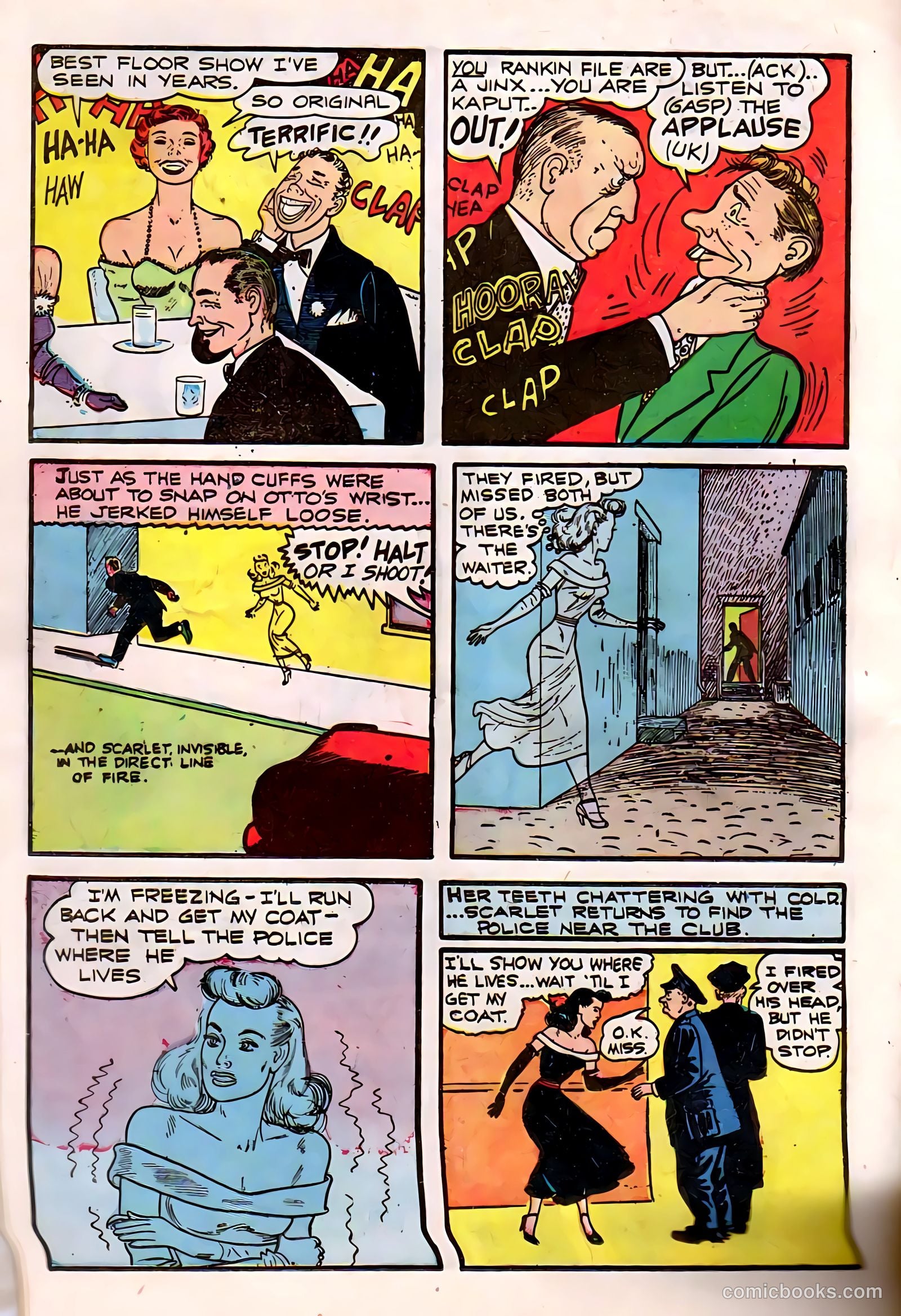 Invisible Scarlet O'Neil #1 (1950) — page 12 of 35