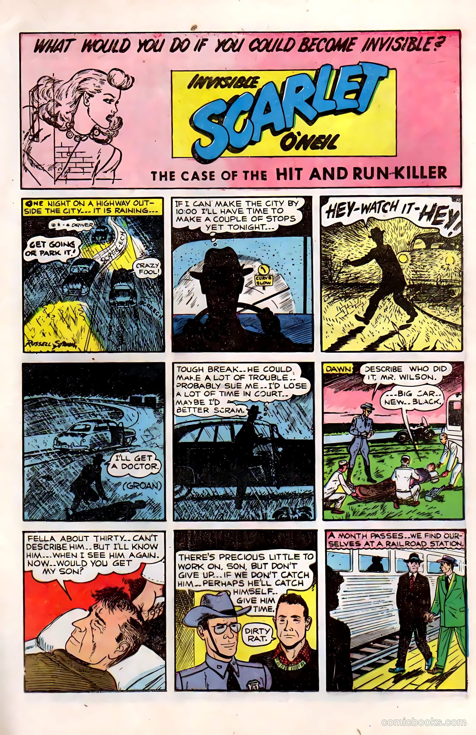 Invisible Scarlet O'Neil #1 (1950) — page 17 of 35