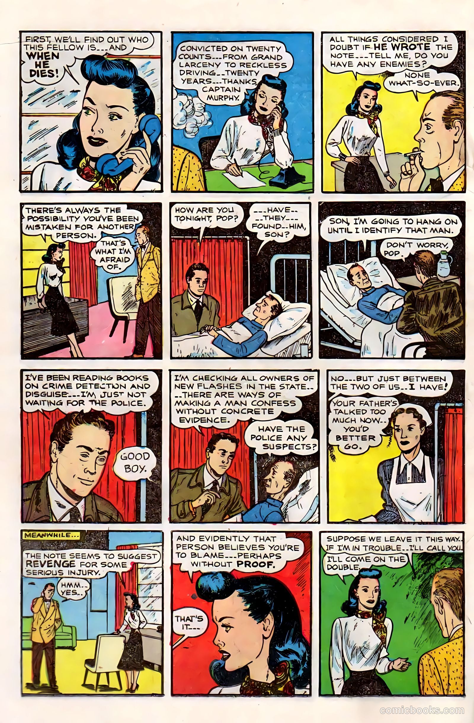 Invisible Scarlet O'Neil #1 (1950) — page 20 of 35