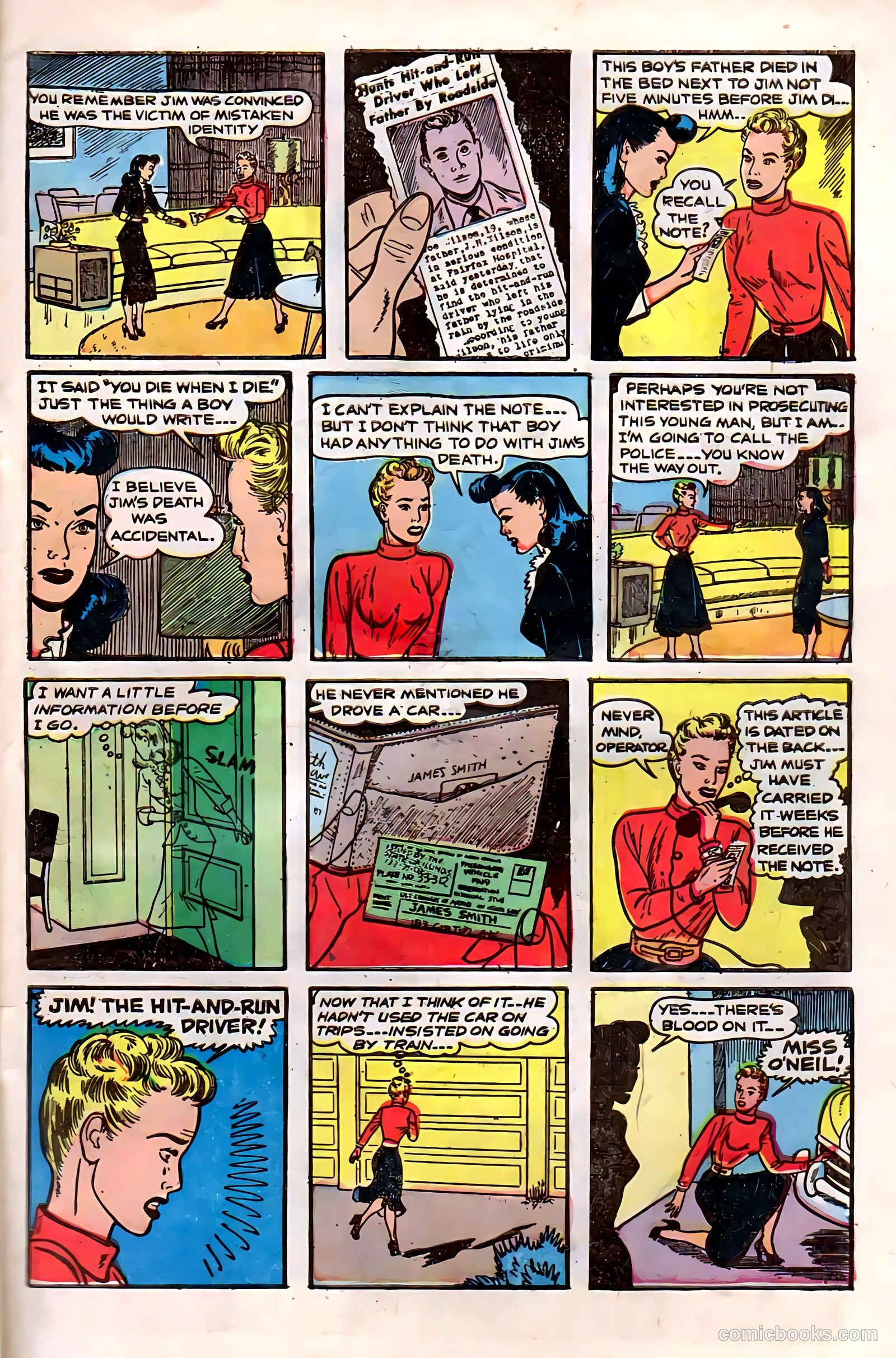 Invisible Scarlet O'Neil #1 (1950) — page 27 of 35