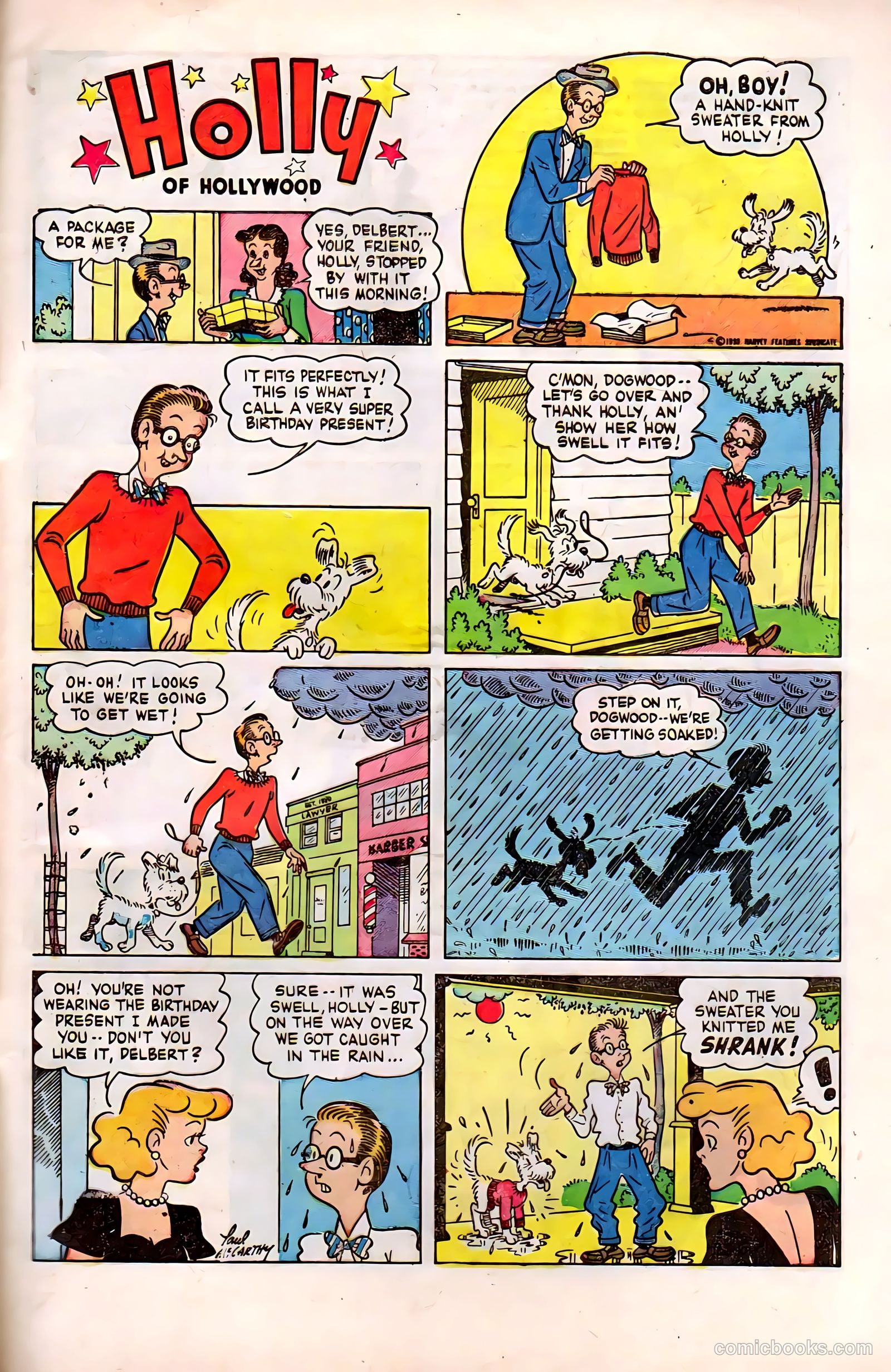 Invisible Scarlet O'Neil #1 (1950) — page 29 of 35