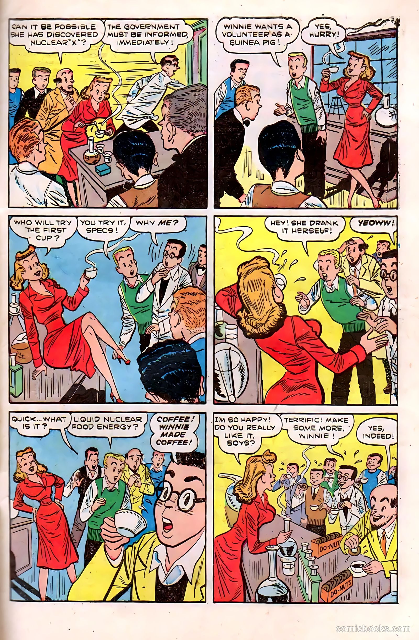Invisible Scarlet O'Neil #1 (1950) — page 31 of 35