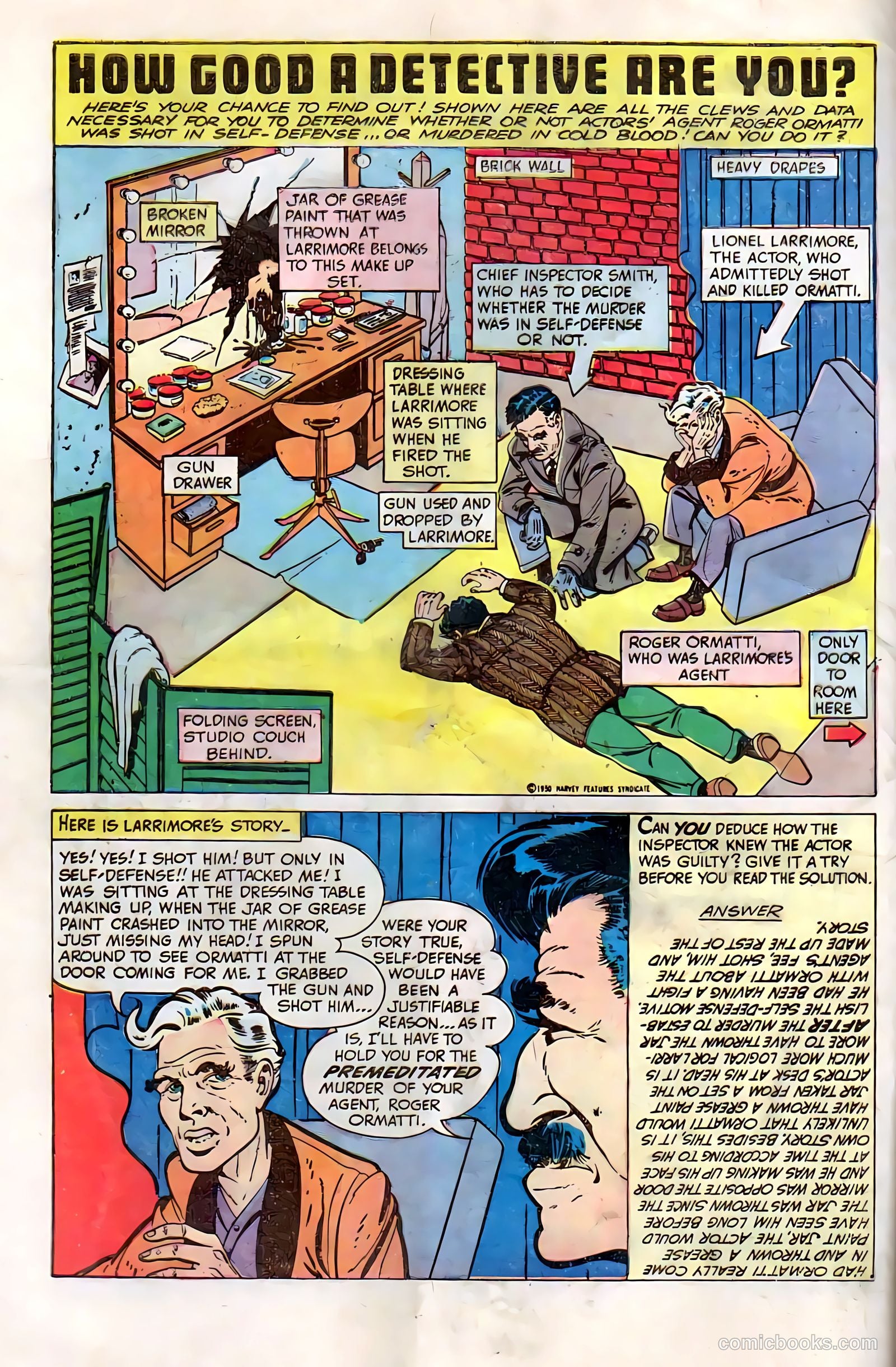 Invisible Scarlet O'Neil #1 (1950) — page 34 of 35