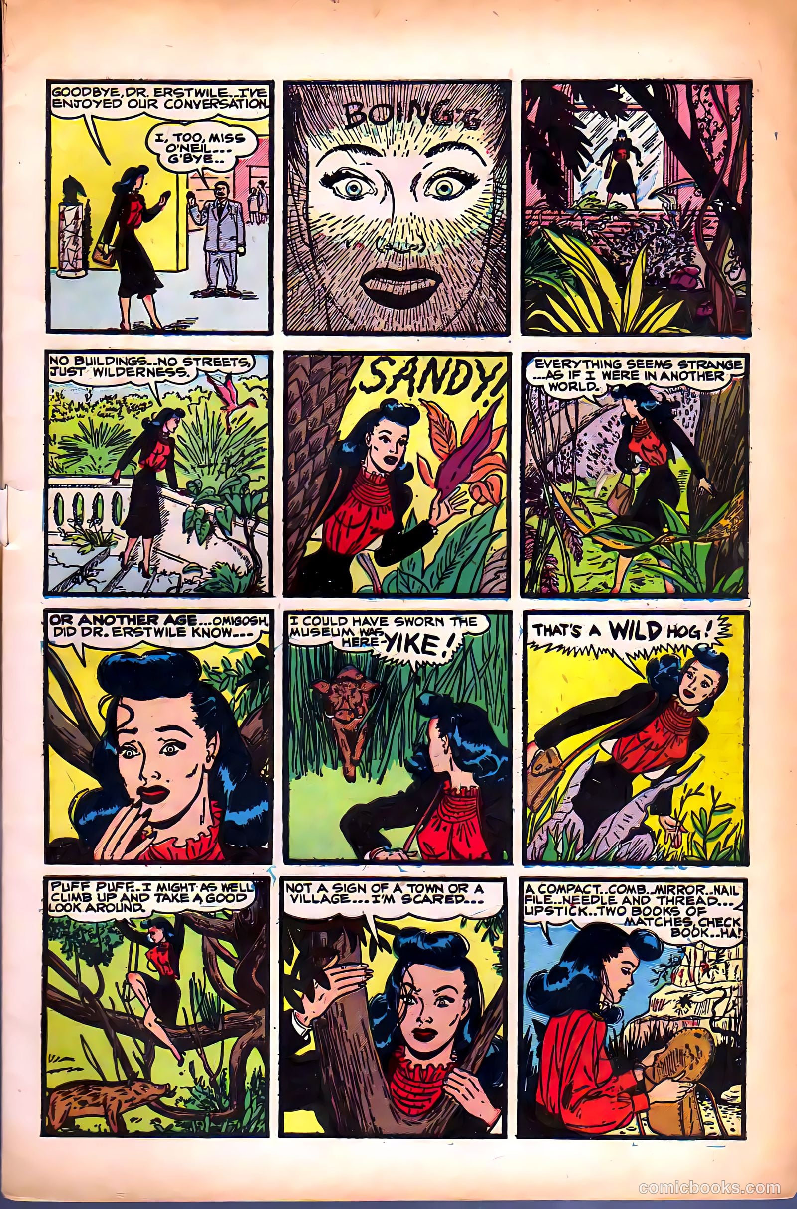 Invisible Scarlet O'Neil #2 (1951) — page 5 of 36