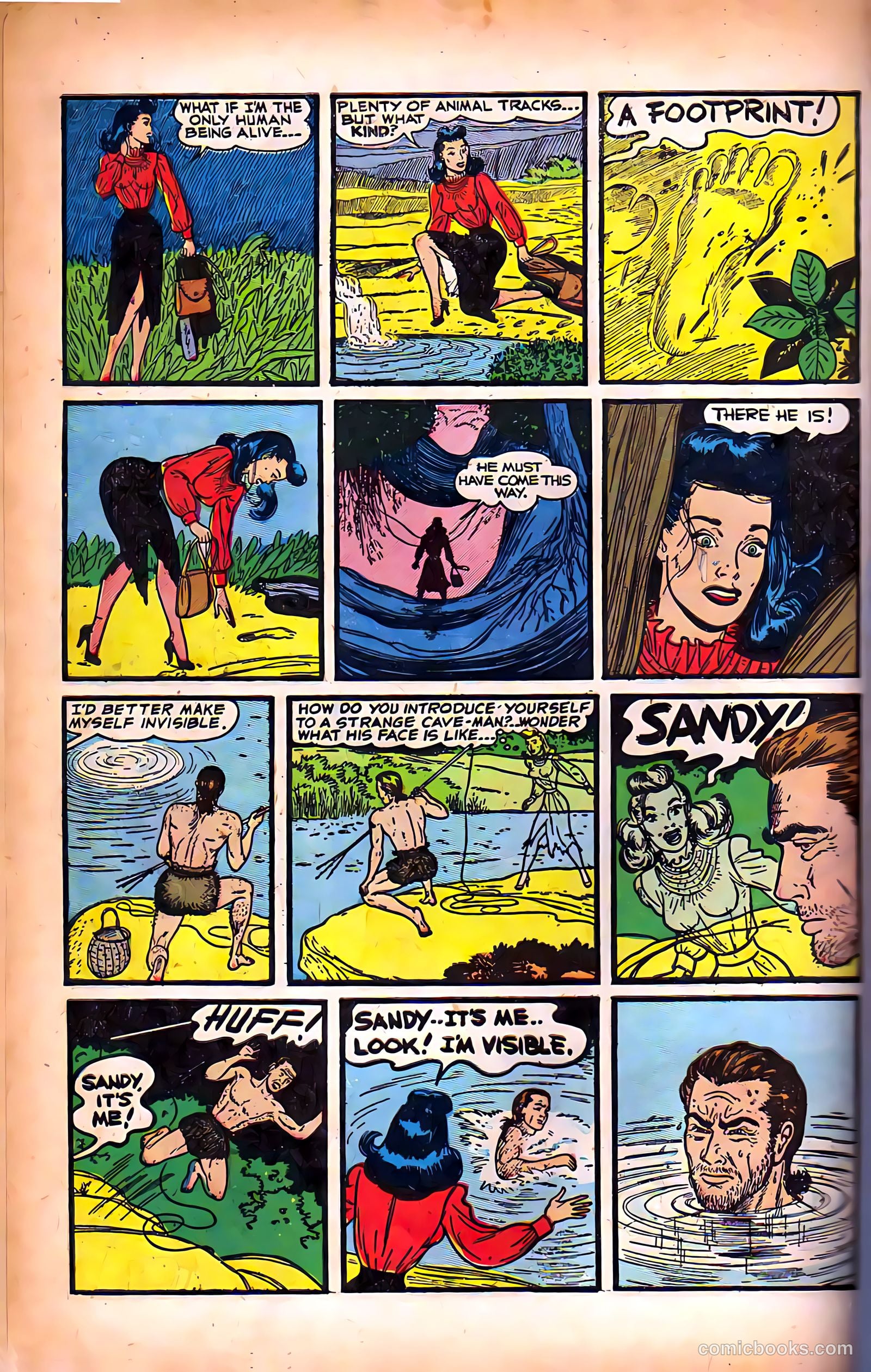 Invisible Scarlet O'Neil #2 (1951) — page 6 of 36