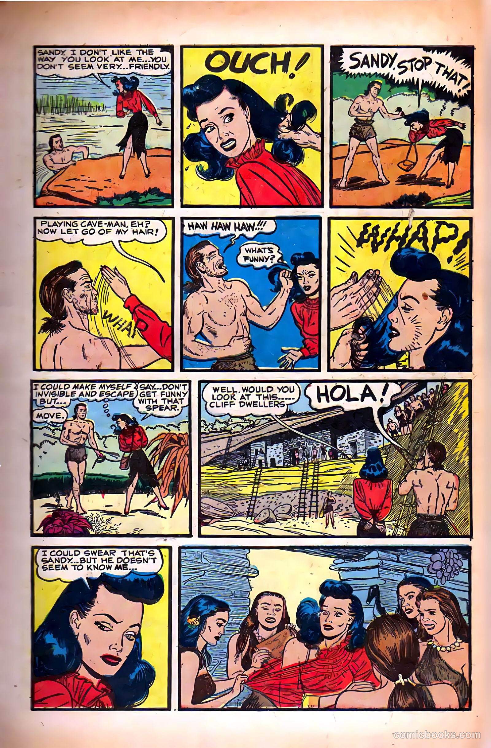 Invisible Scarlet O'Neil #2 (1951) — page 7 of 36
