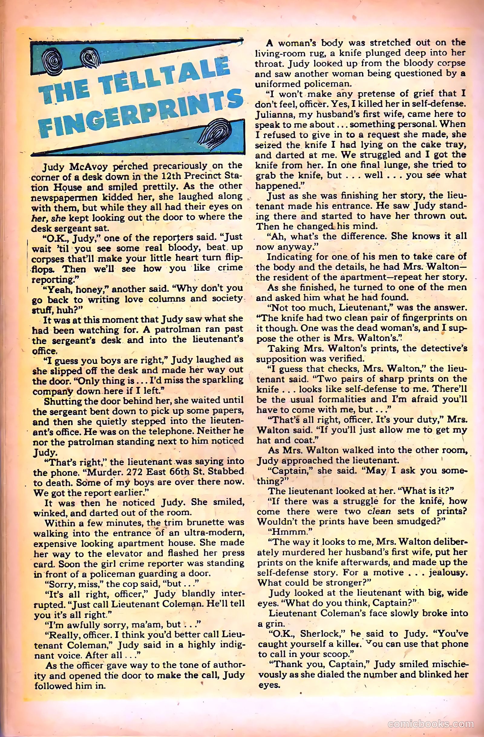 Invisible Scarlet O'Neil #2 (1951) — page 32 of 36