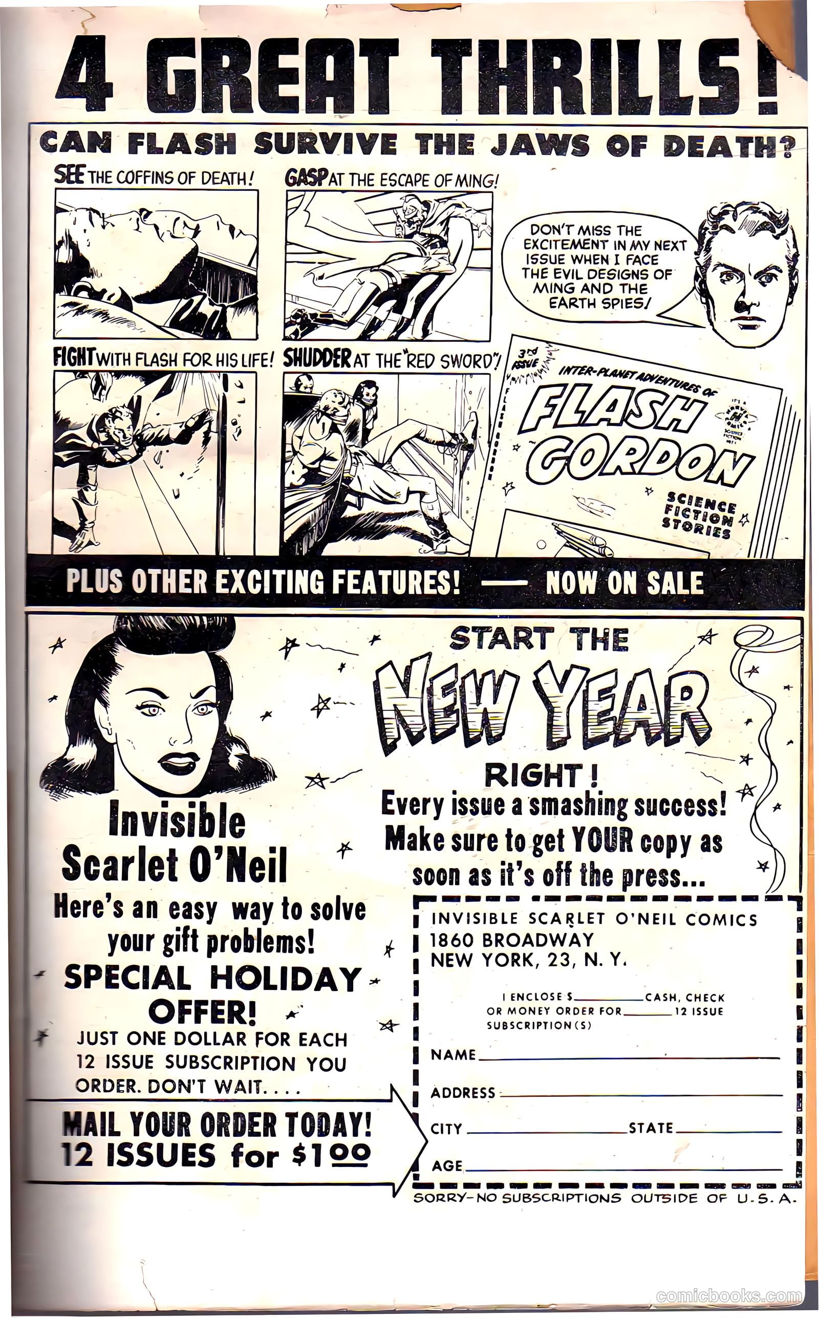 Invisible Scarlet O'Neil #2 (1951) — page 35 of 36