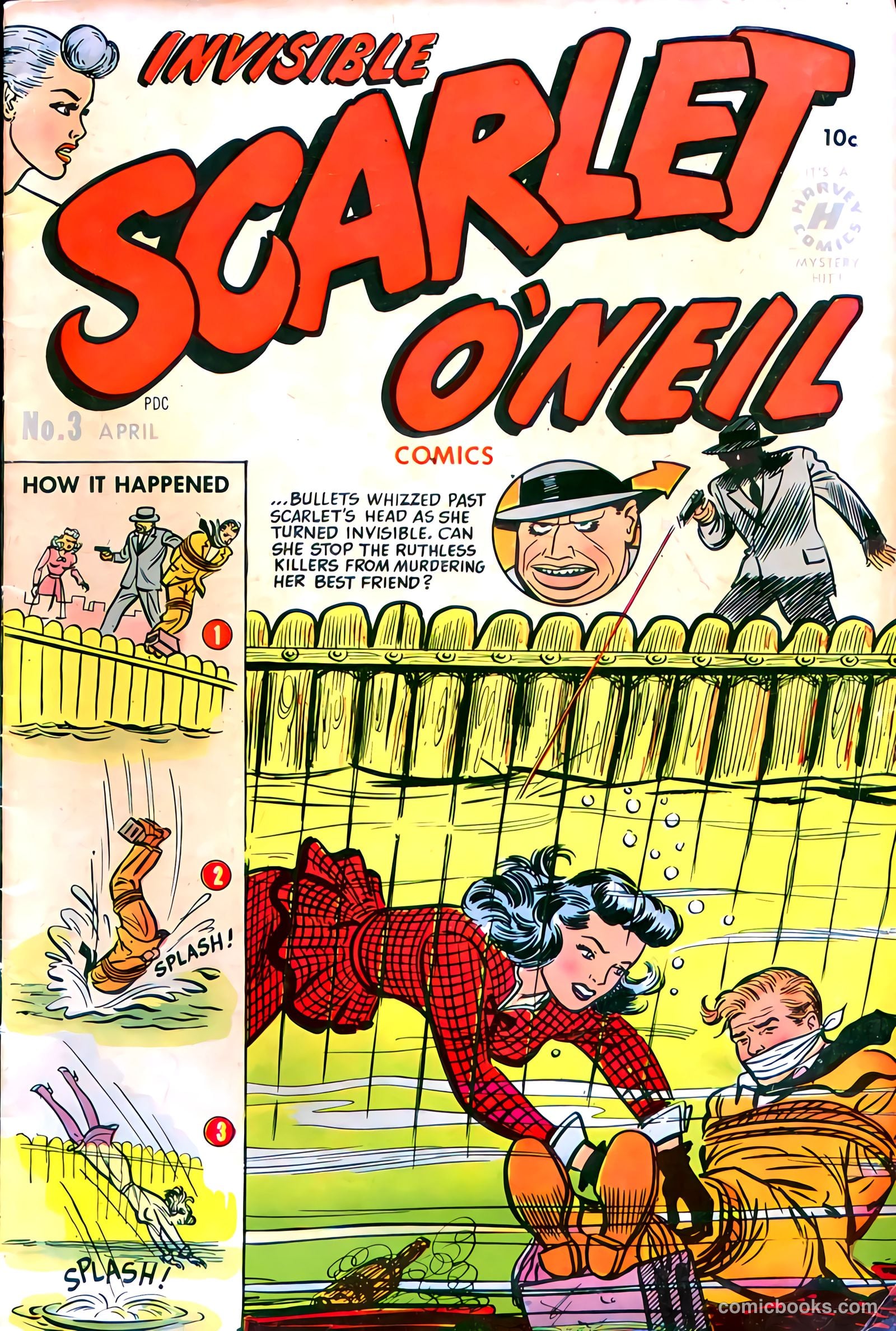Invisible Scarlet O'Neil #3 cover