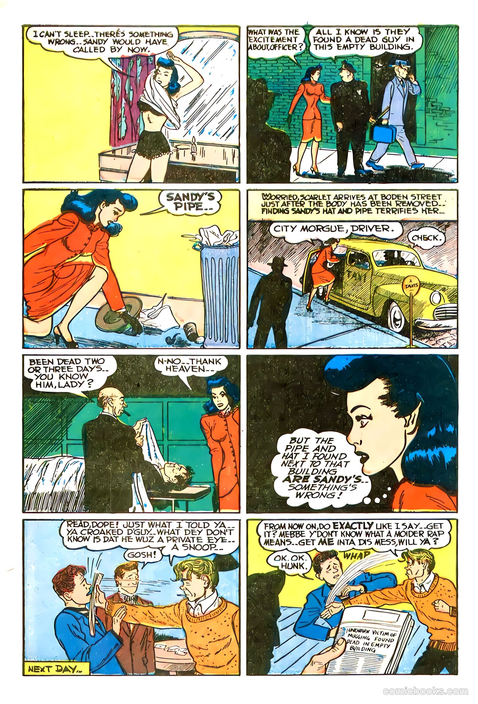 Invisible Scarlet O'Neil #3 (1951) — page 8 of 32