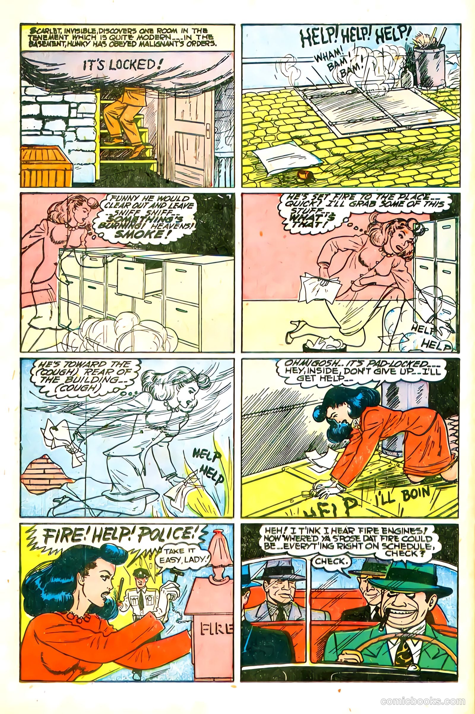 Invisible Scarlet O'Neil #3 (1951) — page 22 of 32