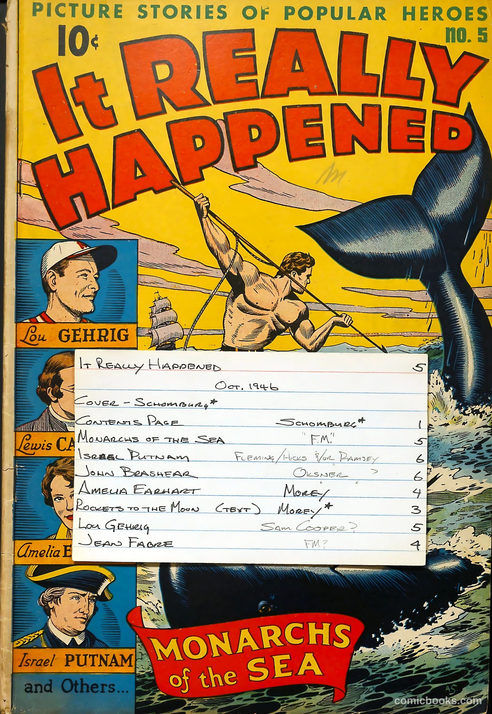 It Really Happened #5 (1946) — page 53 of 54