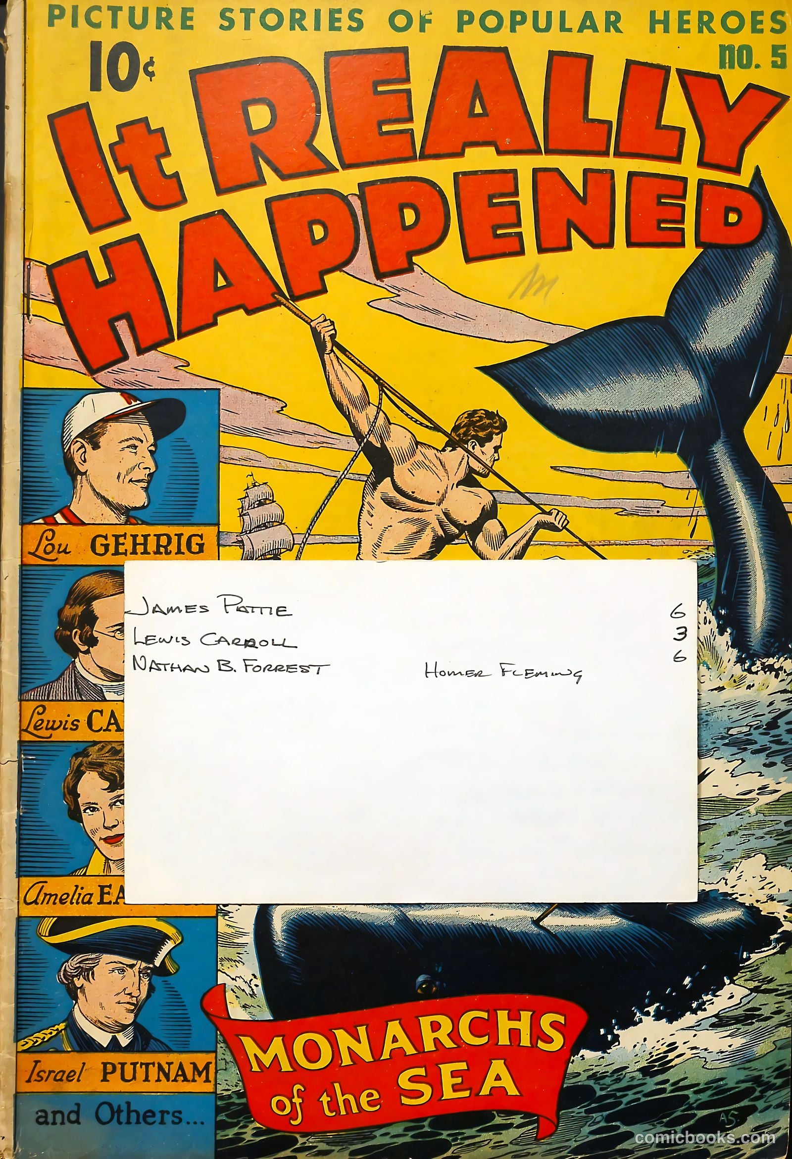 It Really Happened #5 (1946) — page 54 of 54