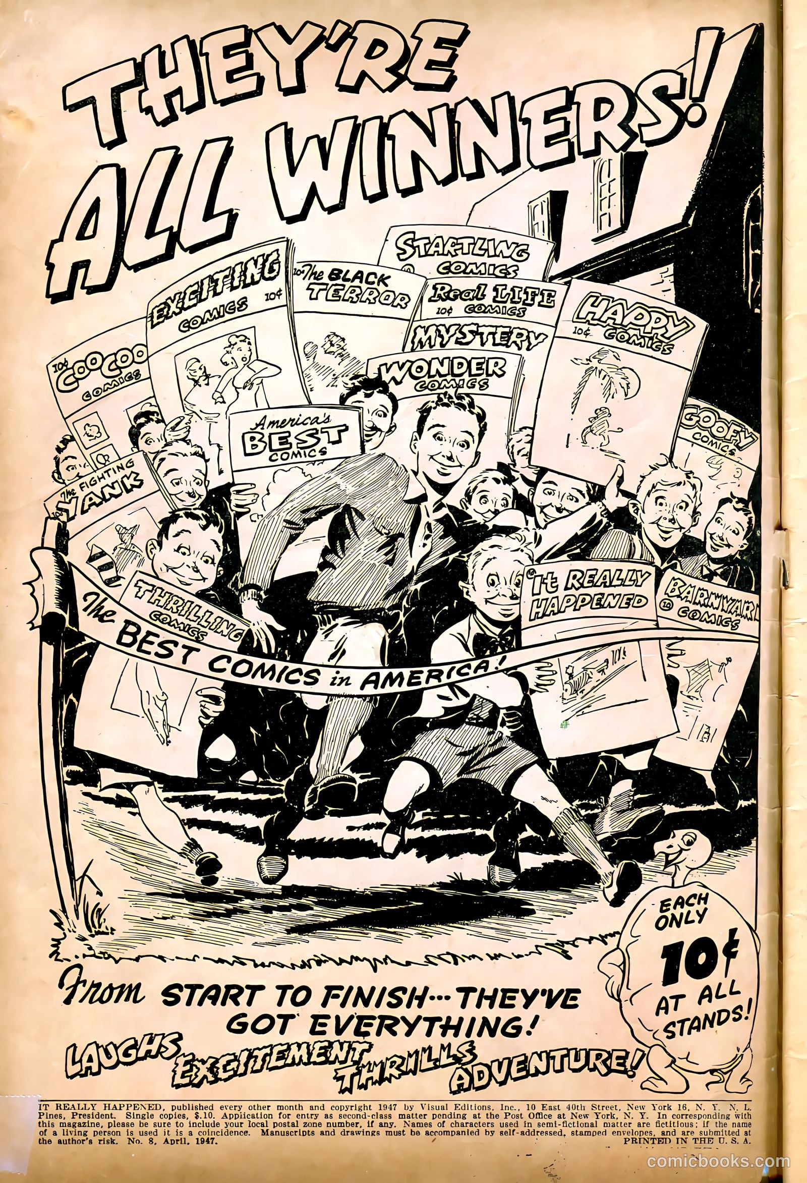 It Really Happened #8 (1947) — page 2 of 52