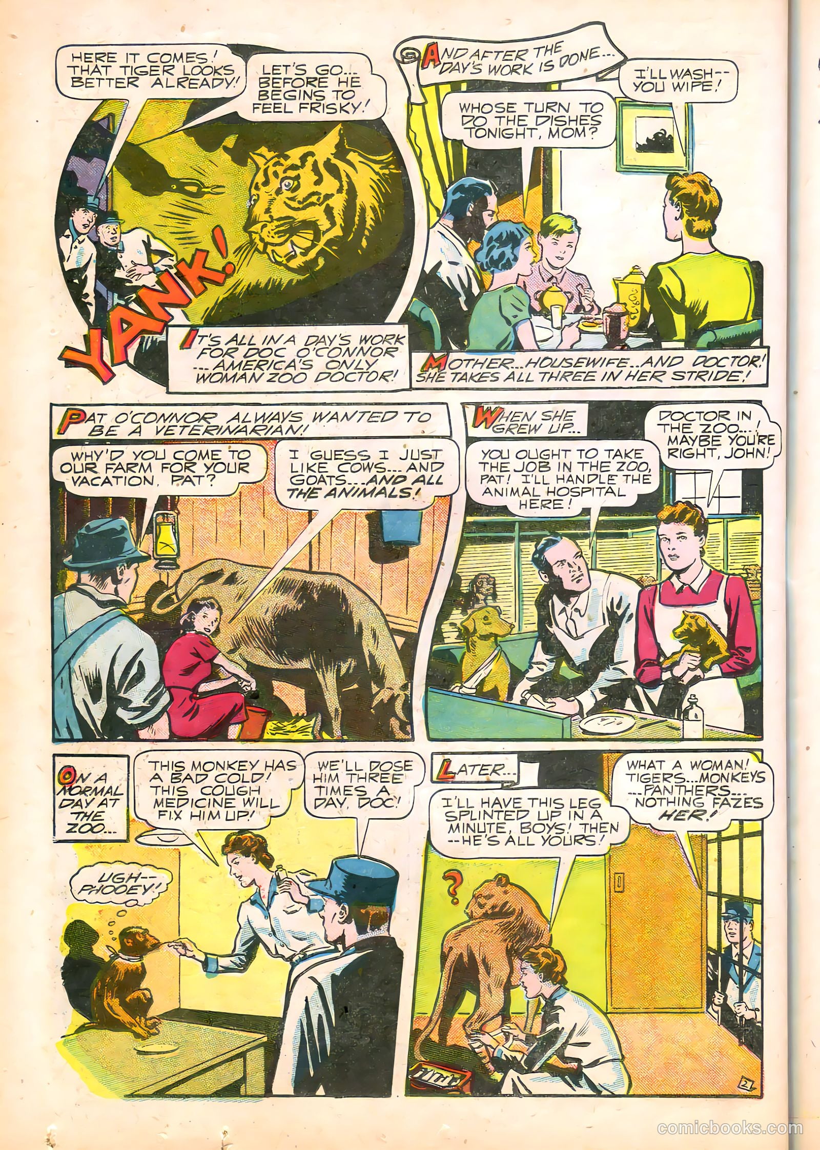 It Really Happened #8 (1947) — page 36 of 52