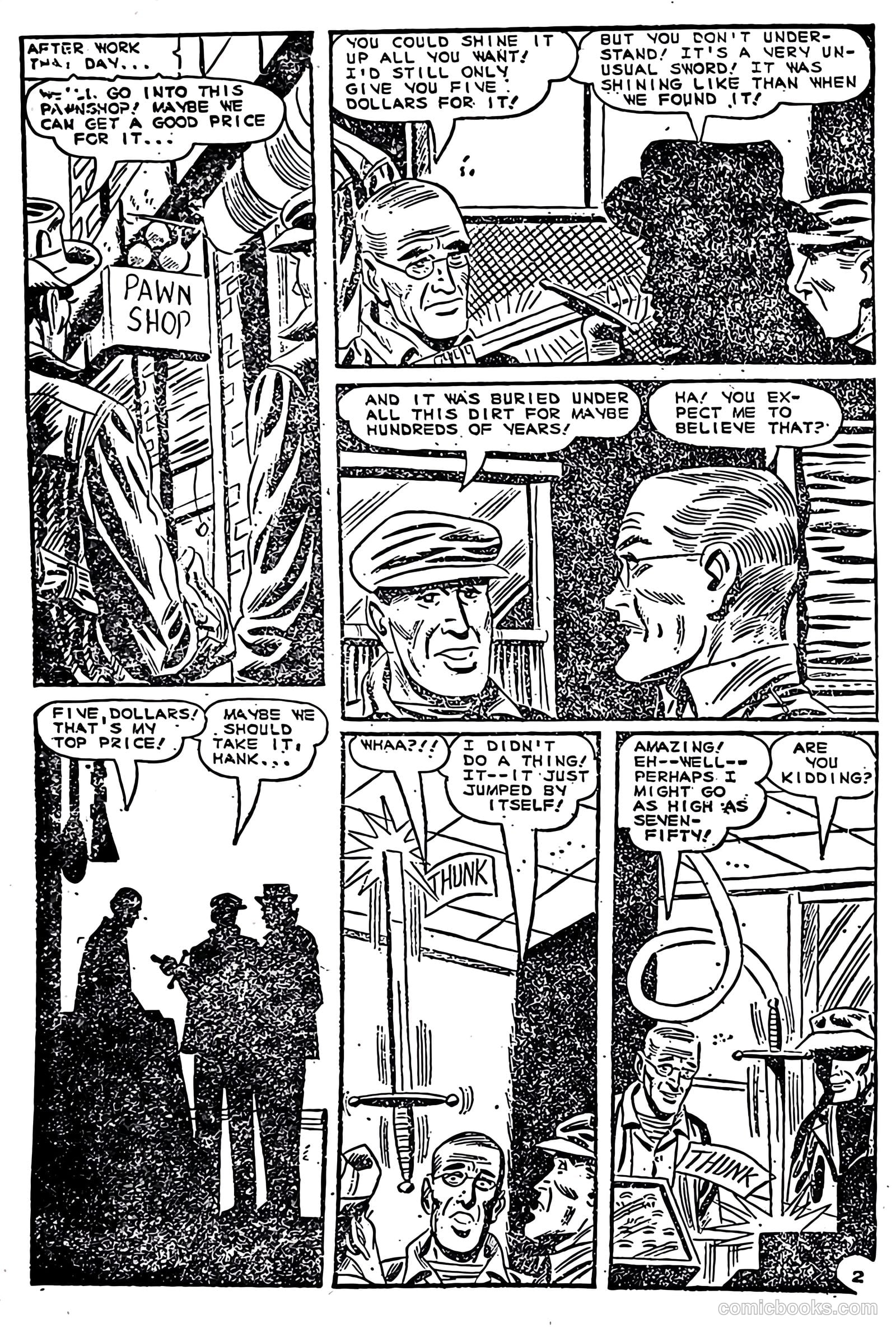 Amazing Stories of Suspense #203 (1983) — page 3 of 35