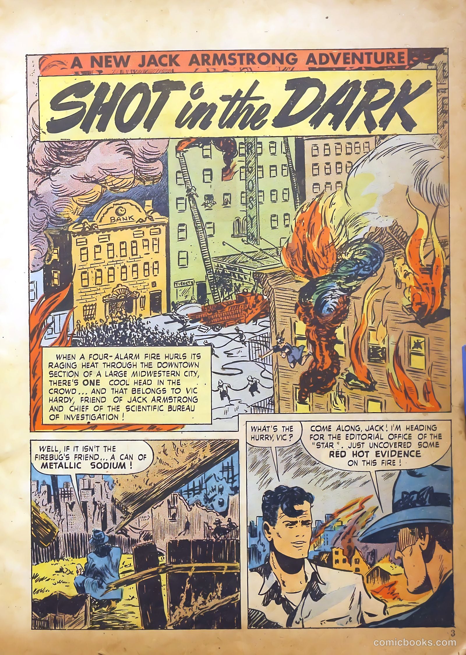 Jack Armstrong #10 (1949) — page 3 of 50