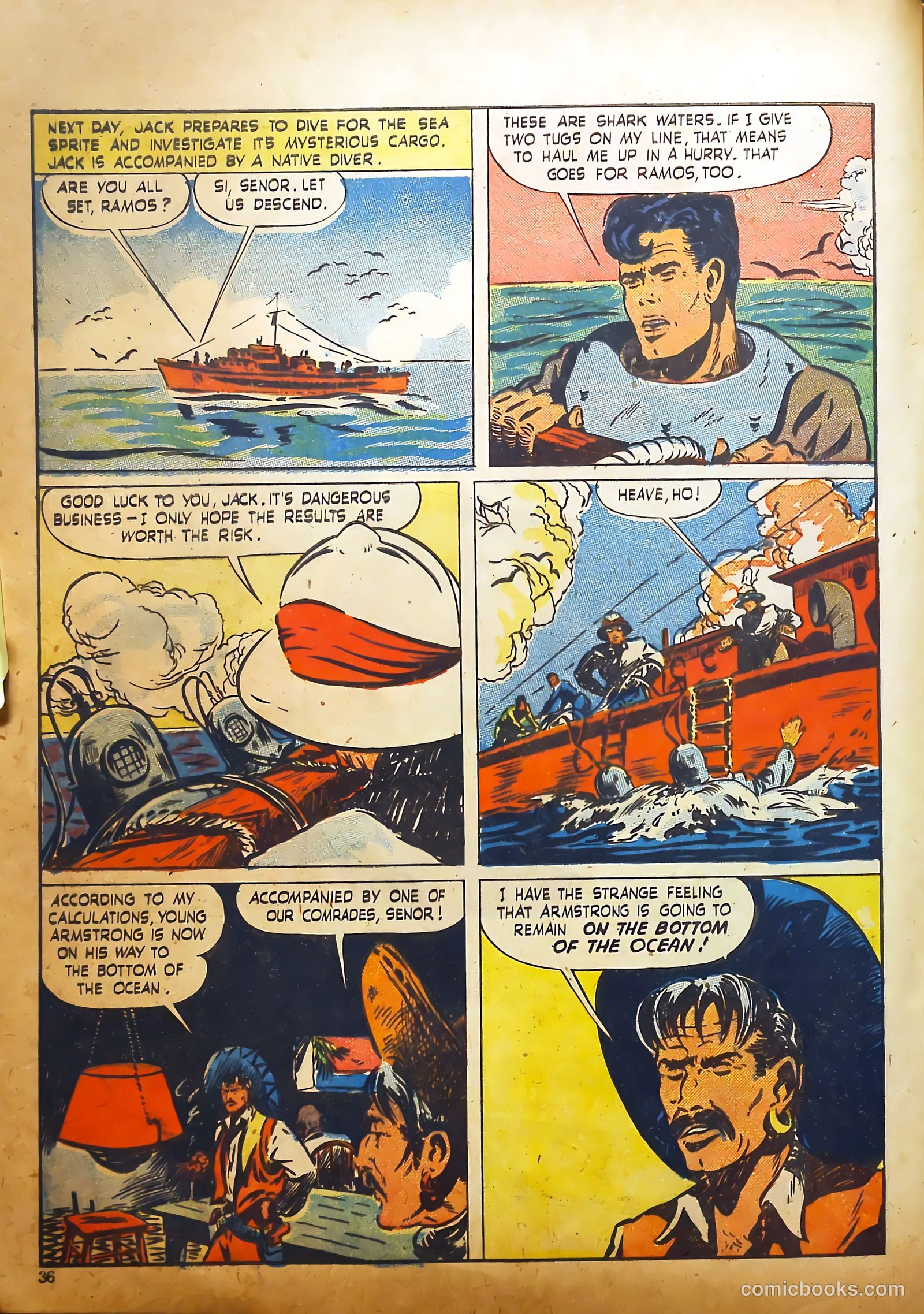 Jack Armstrong #10 (1949) — page 34 of 50