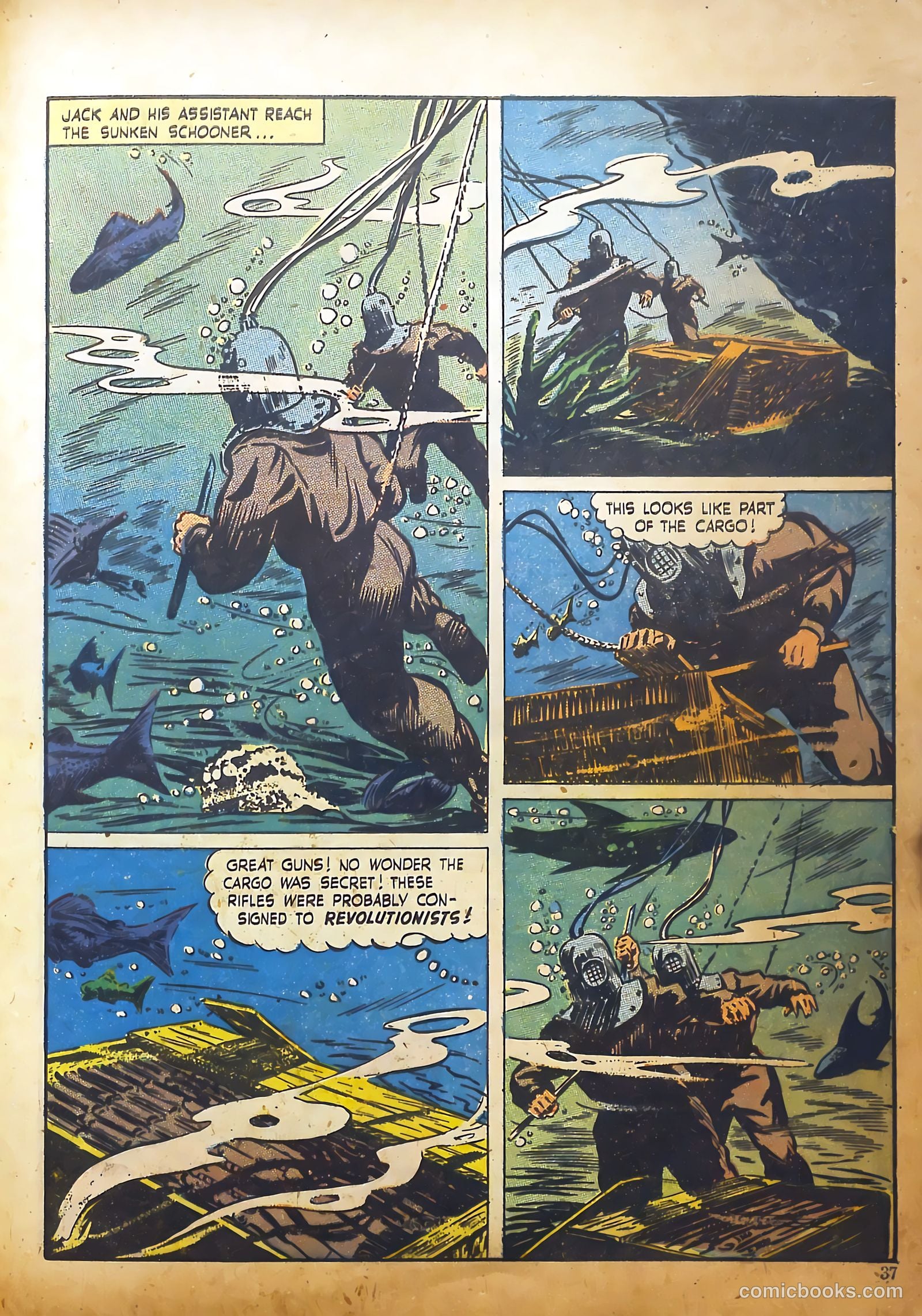 Jack Armstrong #10 (1949) — page 35 of 50