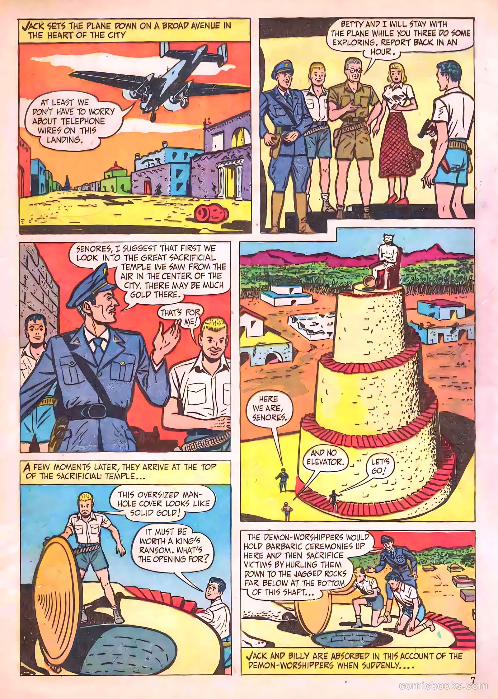 Jack Armstrong #11 (1949) — page 8 of 53