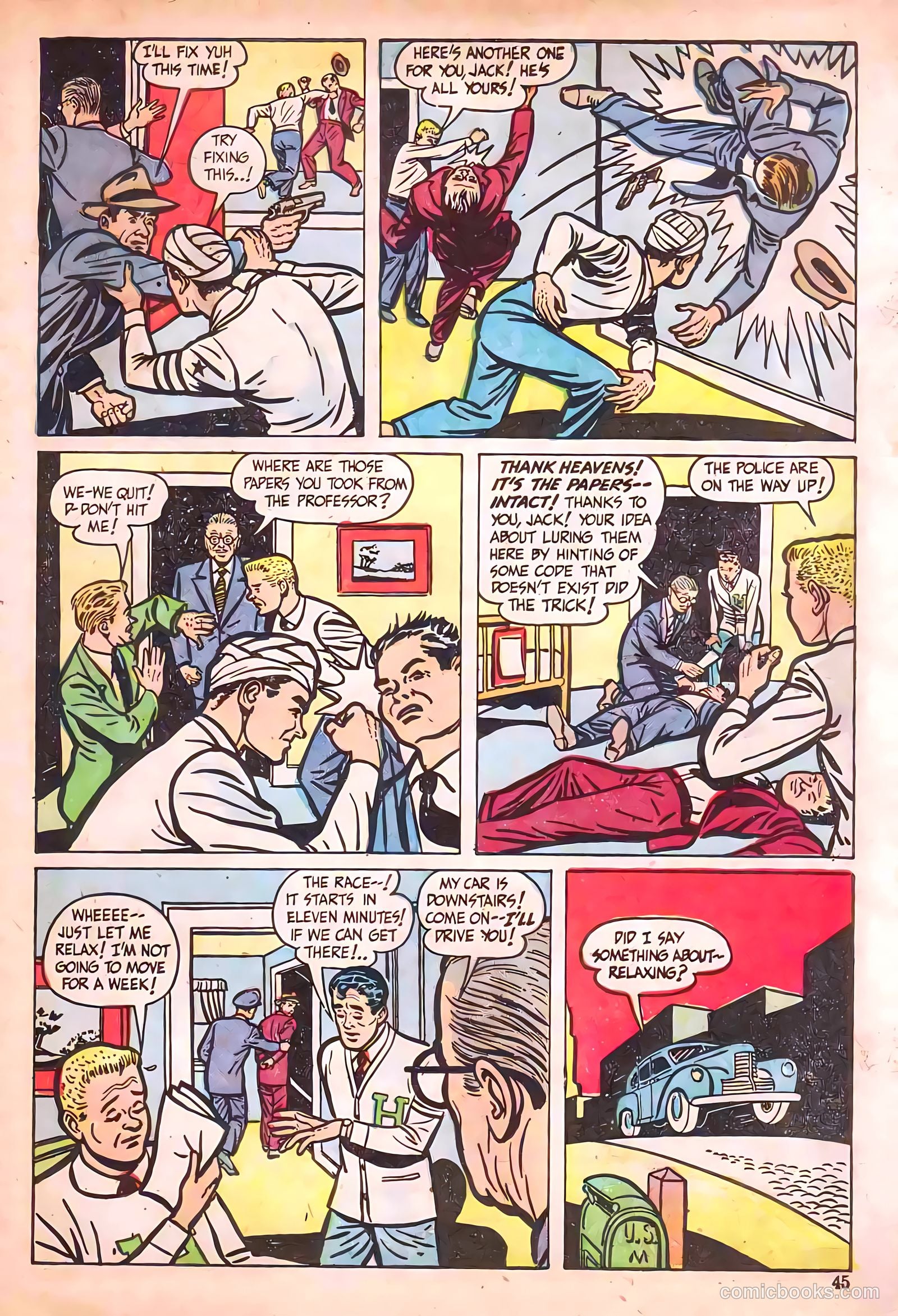 Jack Armstrong #11 (1949) — page 46 of 53