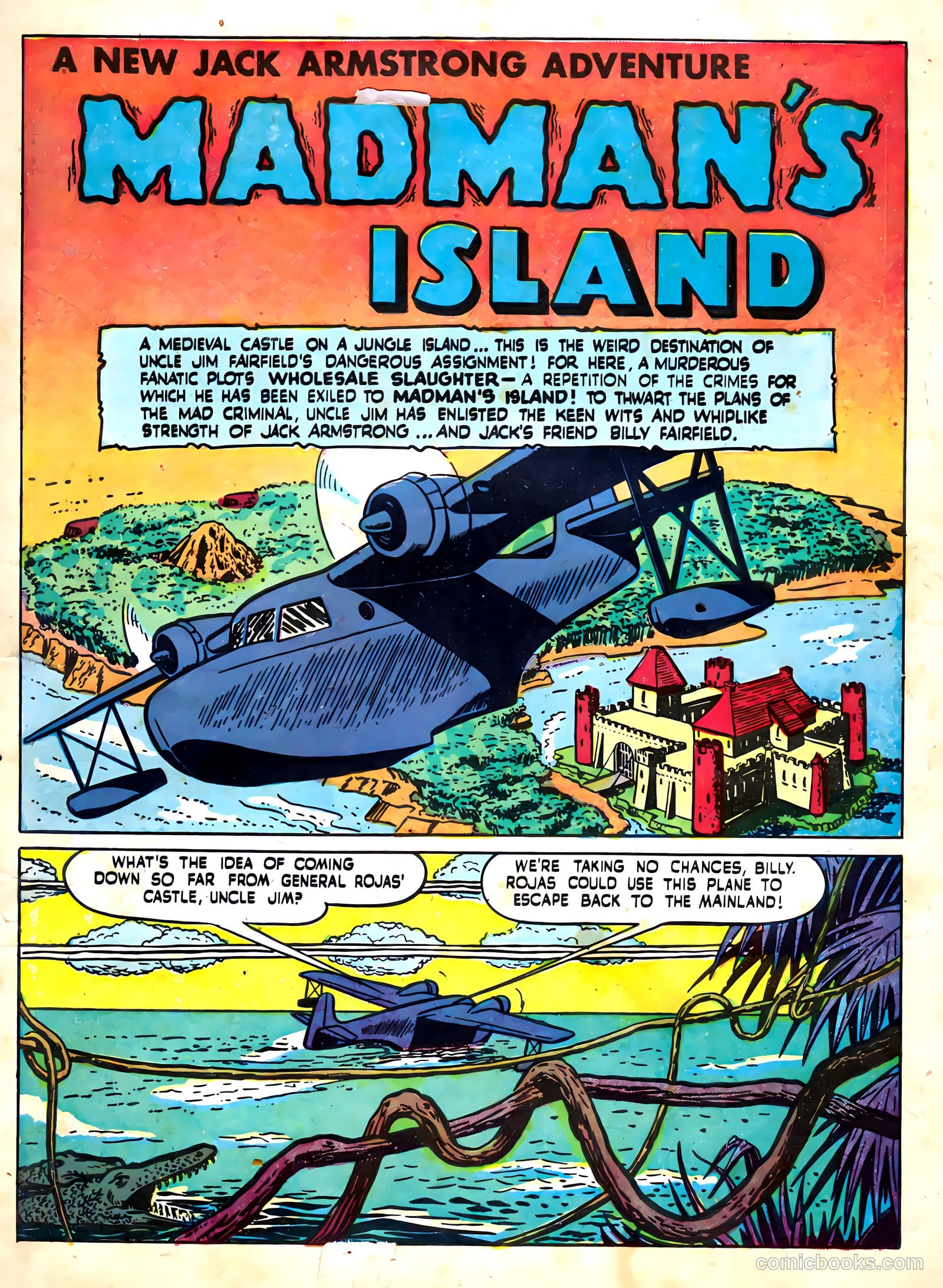 Jack Armstrong #12 (1949) — page 3 of 36